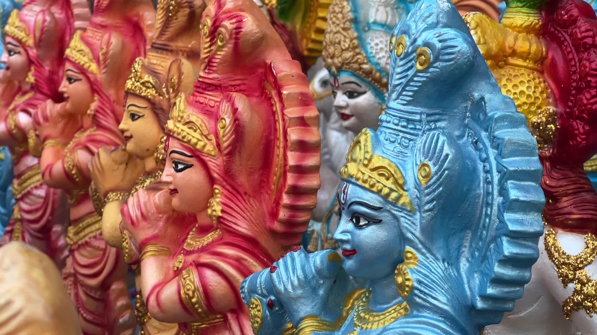 Preparation for the Vishu Festival In Trivandrum