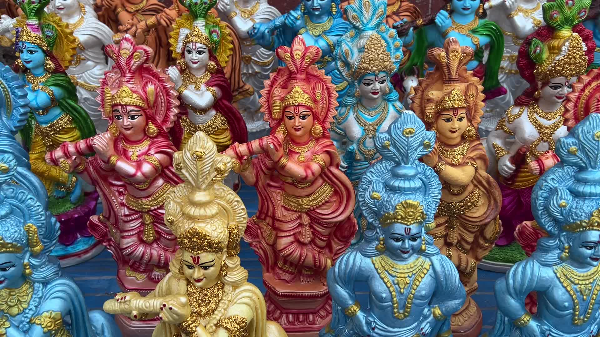 Preparation for the Vishu Festival In Trivandrum