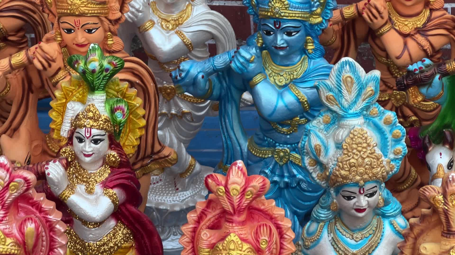 Preparation for the Vishu Festival In Trivandrum
