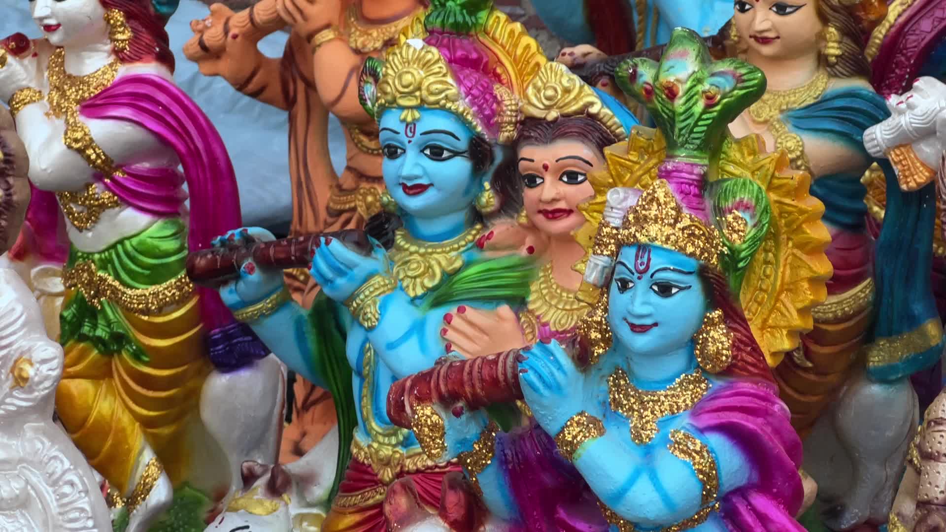 Preparation for the Vishu Festival In Trivandrum
