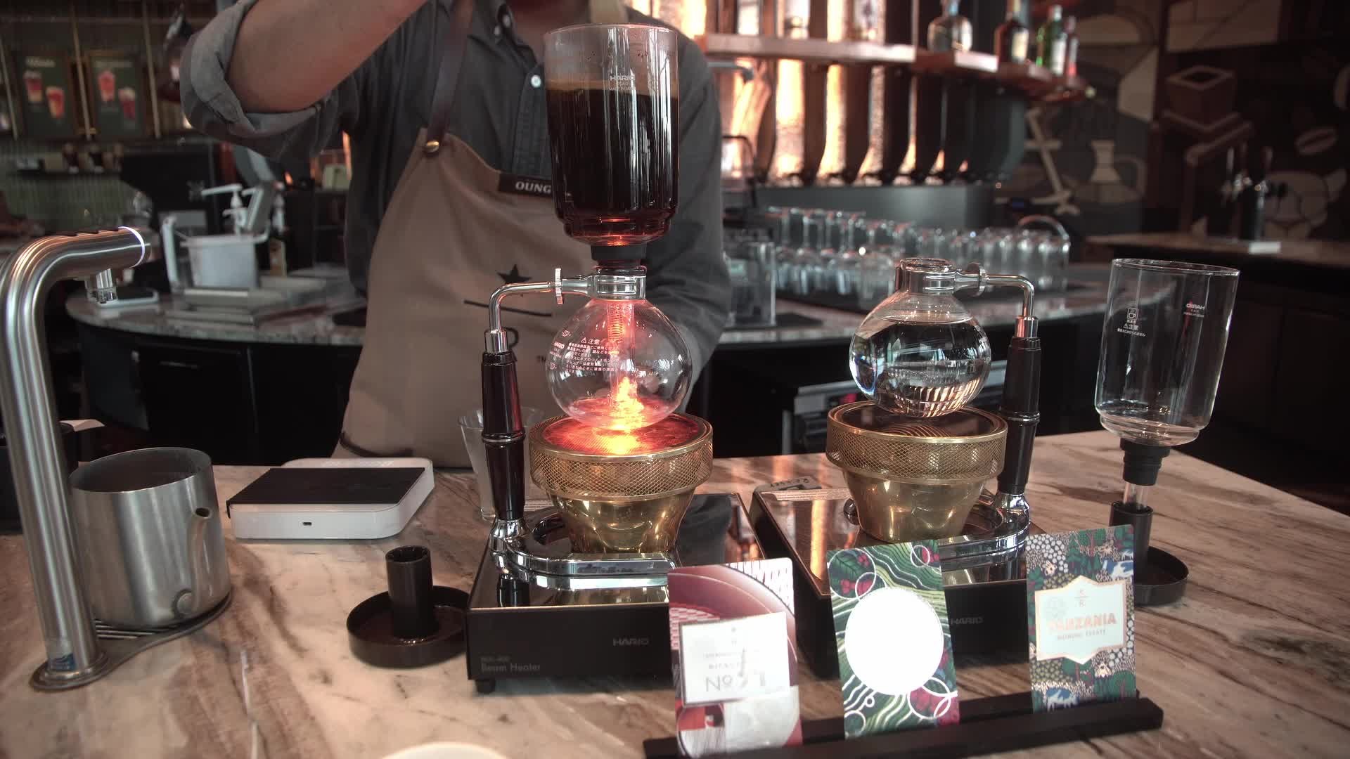 Starbucks in Thailand.