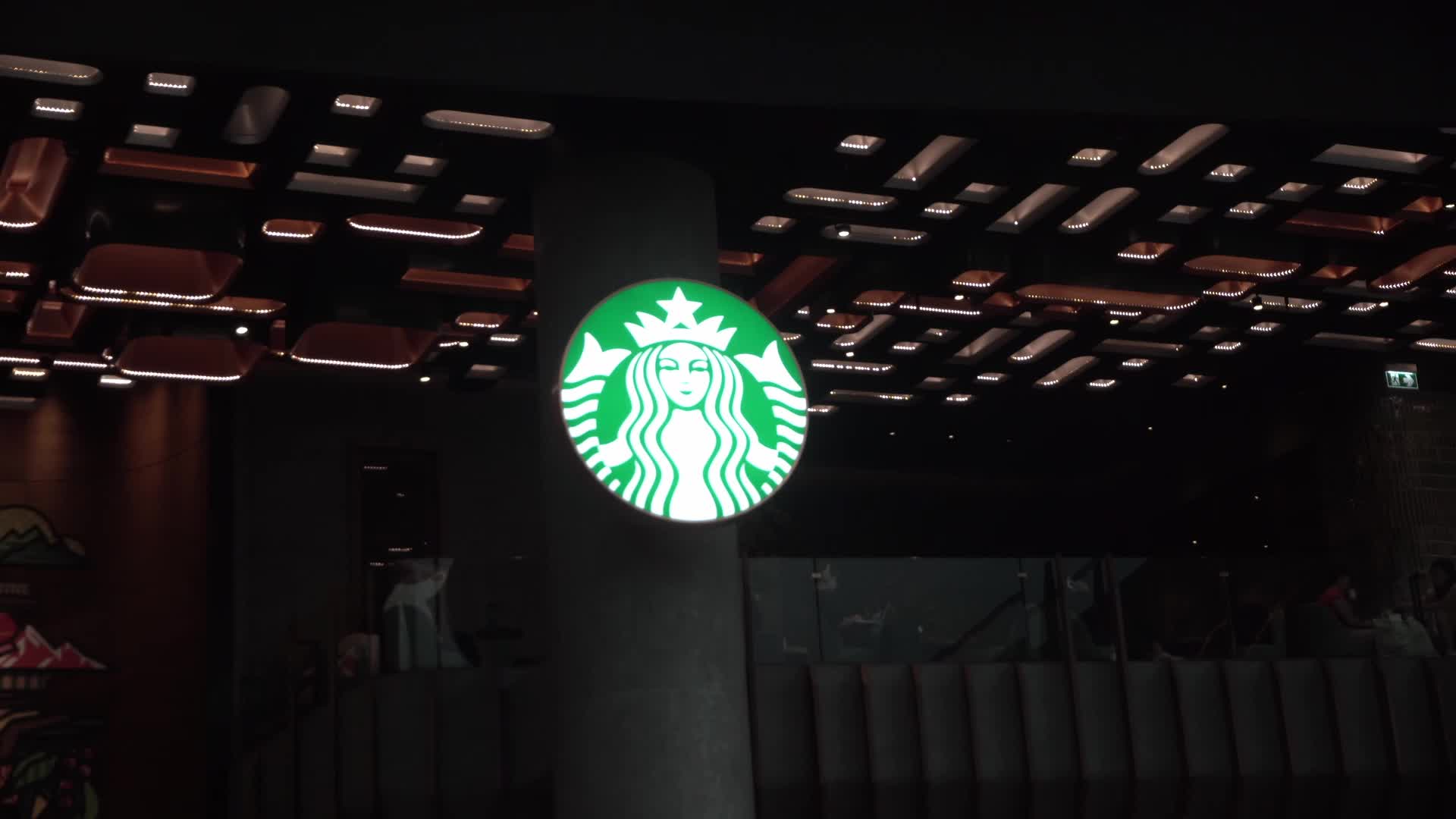 Starbucks in Thailand.