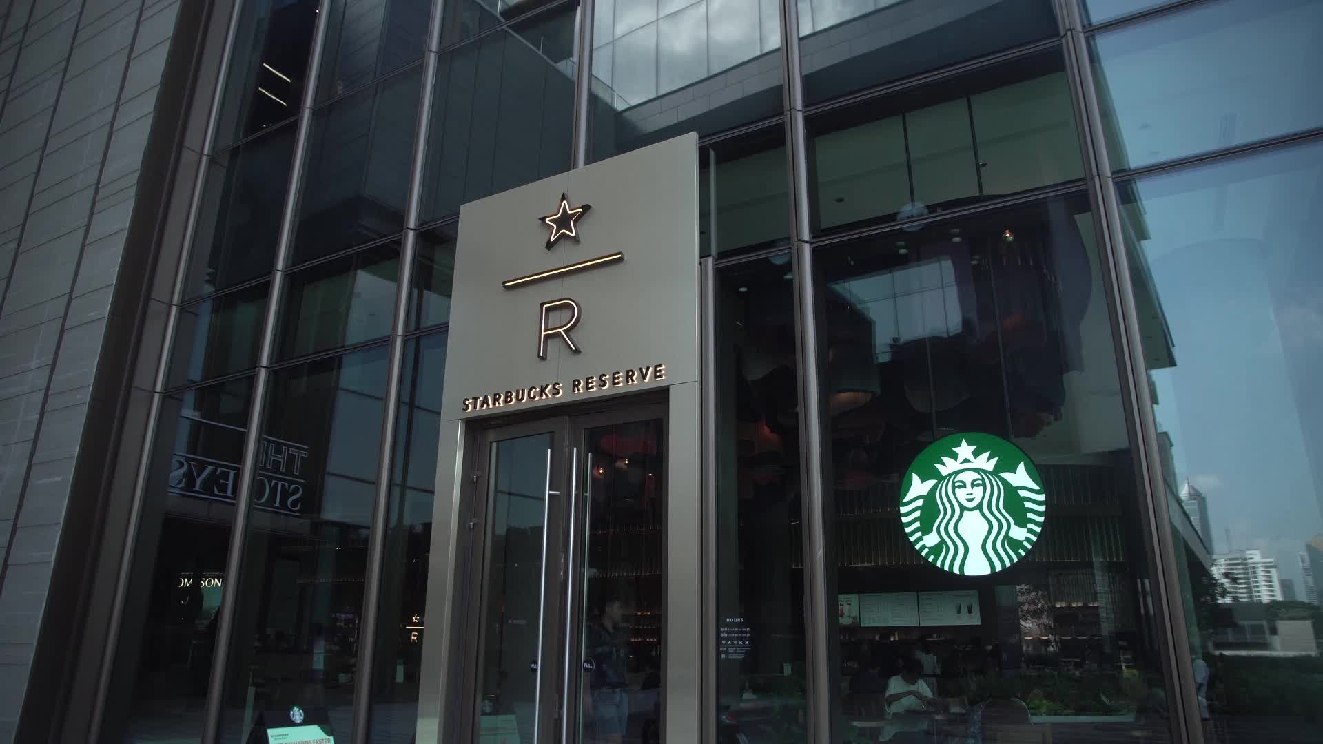 Starbucks in Thailand.
