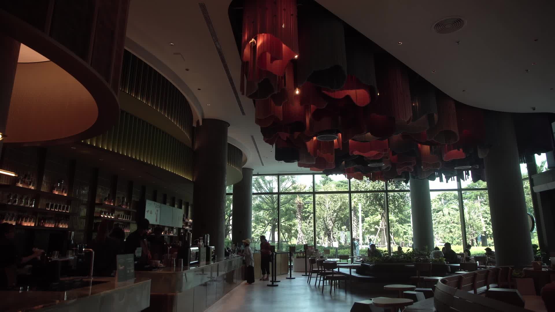 Starbucks in Thailand.