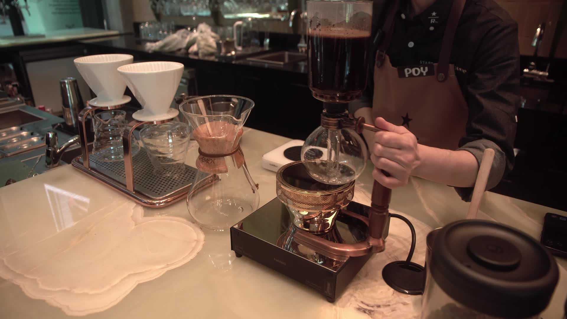 Starbucks in Thailand.