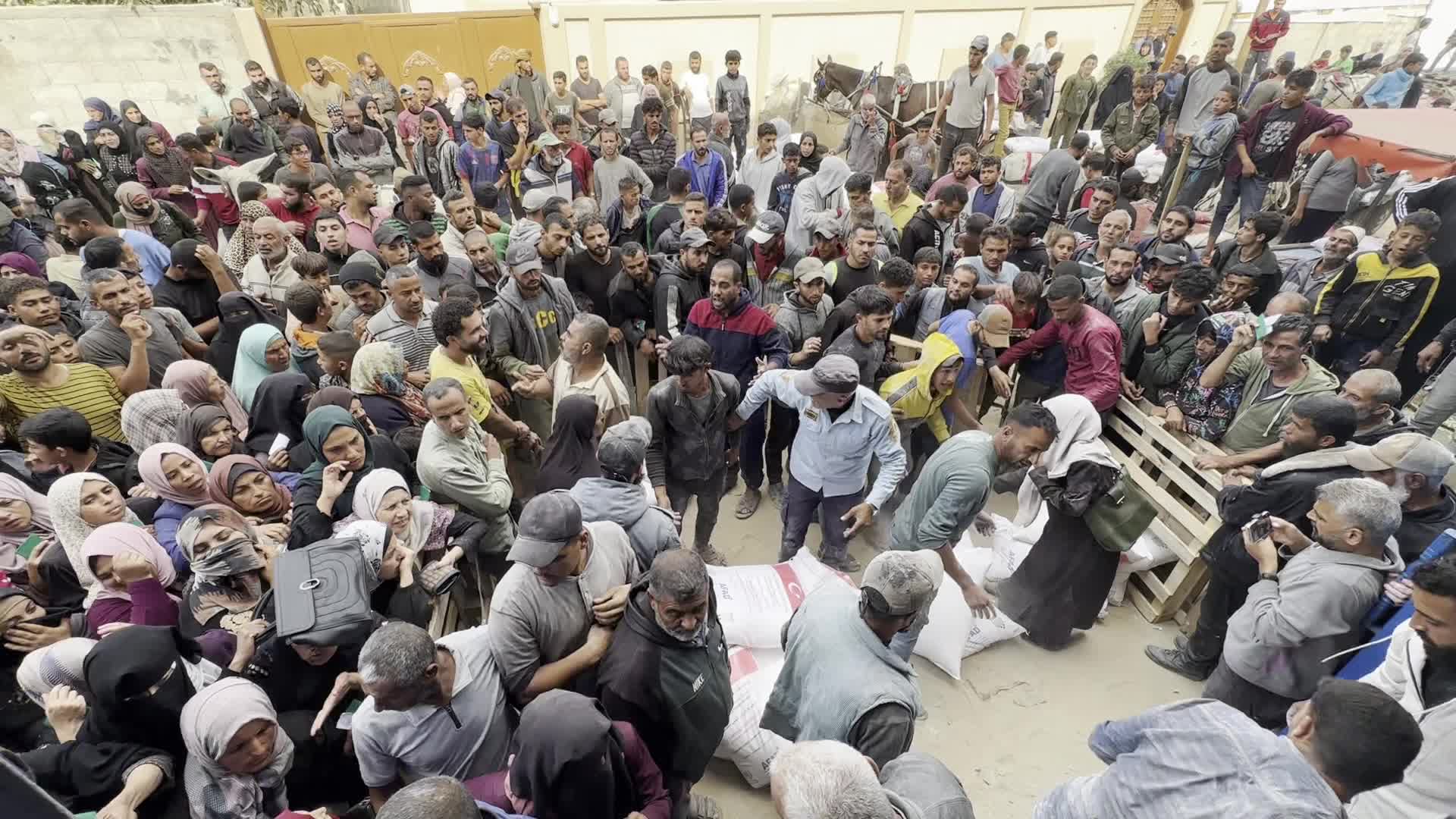 Humanitarian Aid In Gaza Amid Hamas-Israel Conflict