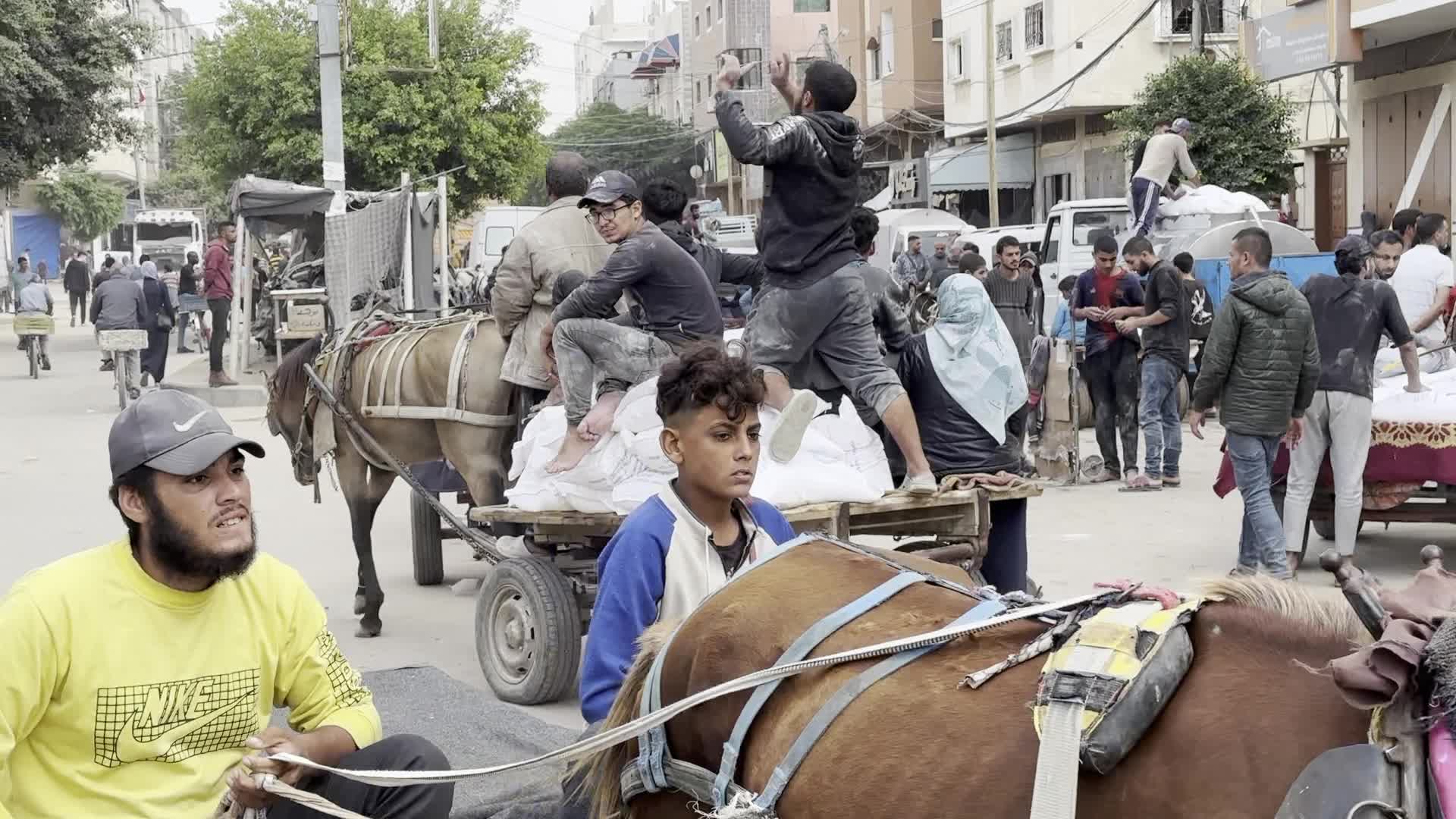 Humanitarian Aid In Gaza Amid Hamas-Israel Conflict