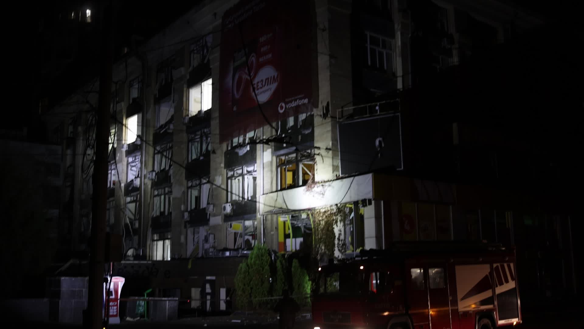 Russian airstrike in Kharkiv, Ukraine