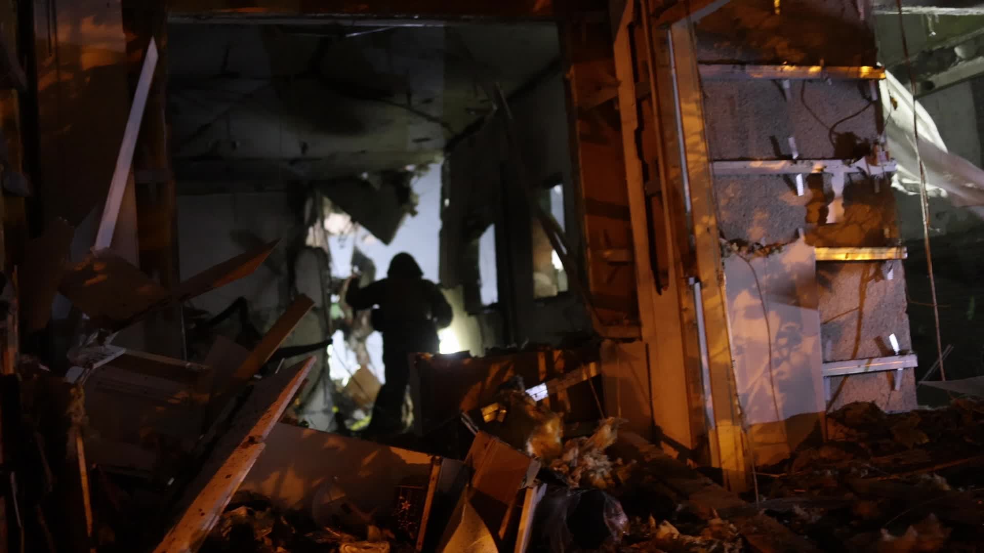 Russian airstrike in Kharkiv, Ukraine