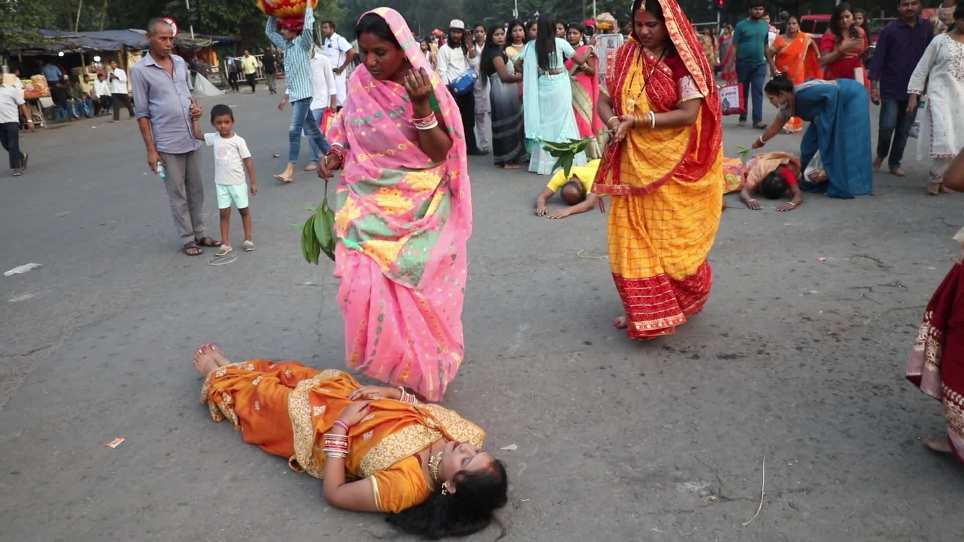 Chhath Puja Festival In Kolkata, India