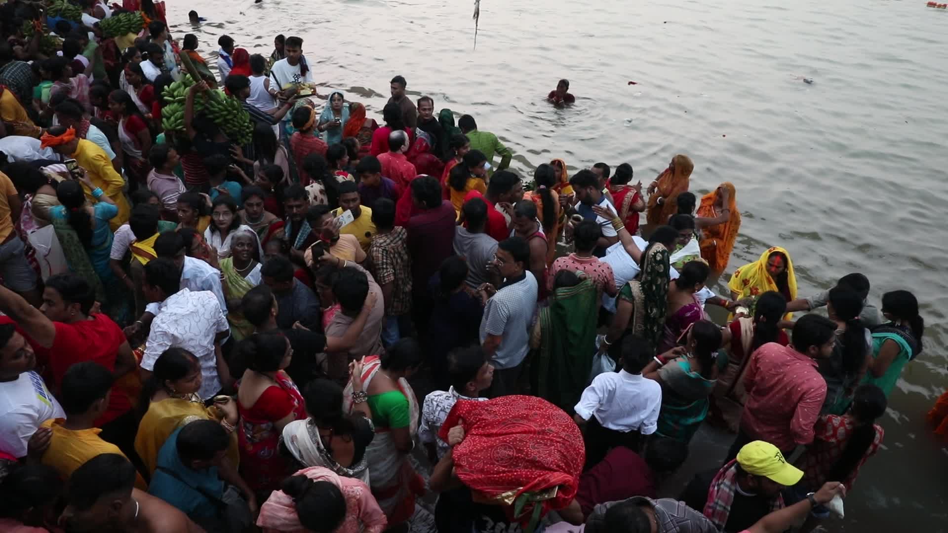 Chhath Puja Festival In Kolkata, India