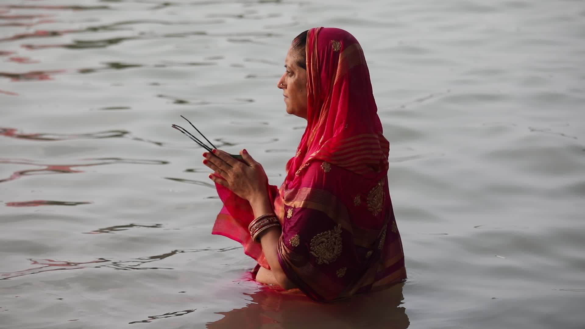 Chhath Puja Festival In Kolkata, India