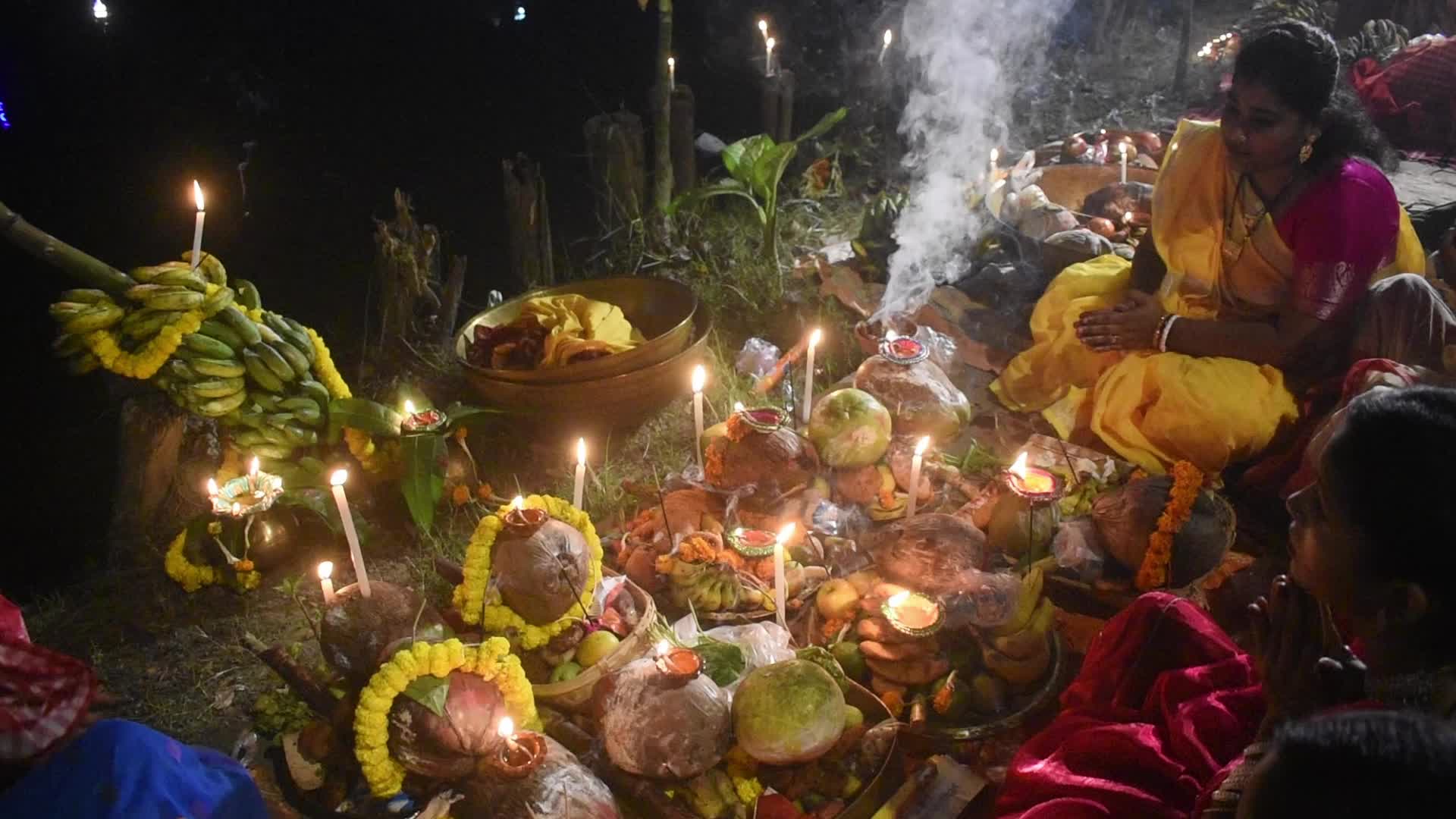 Chhath Puja In Kolkata, India