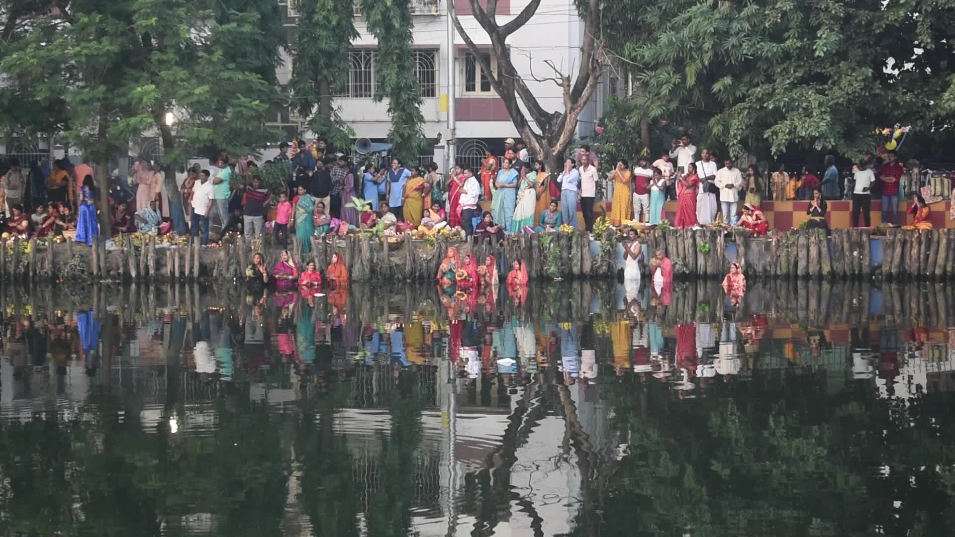 Chhath Puja In Kolkata, India