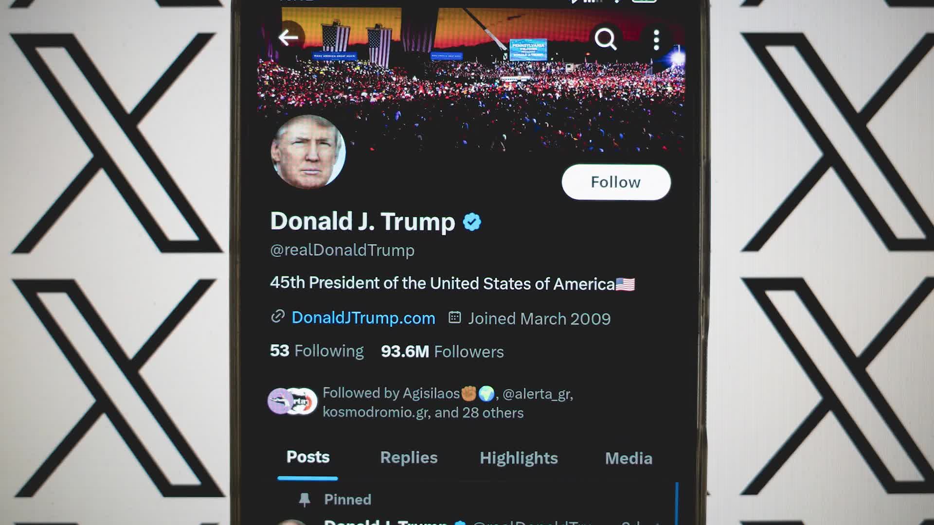 Donald J. Trump - X (Twitter)