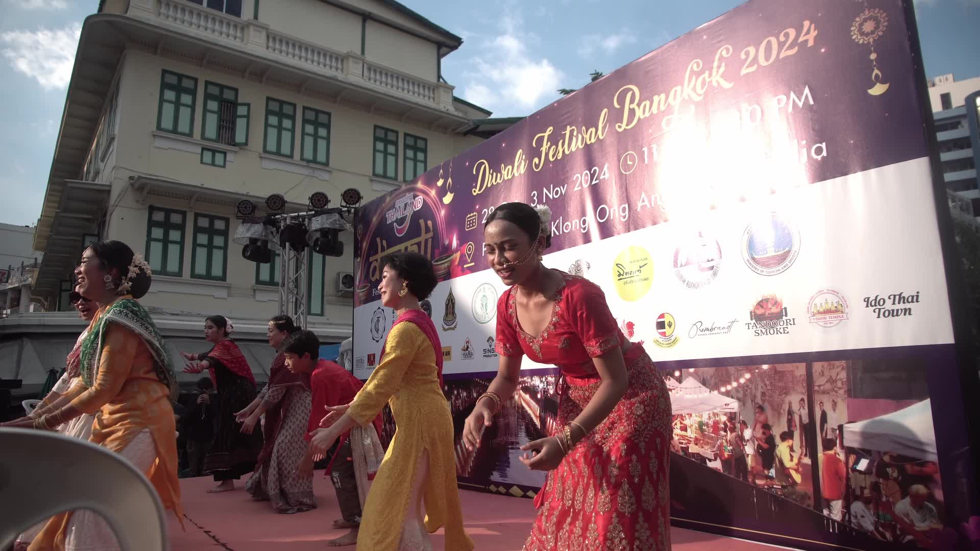Diwali festival in thailand.