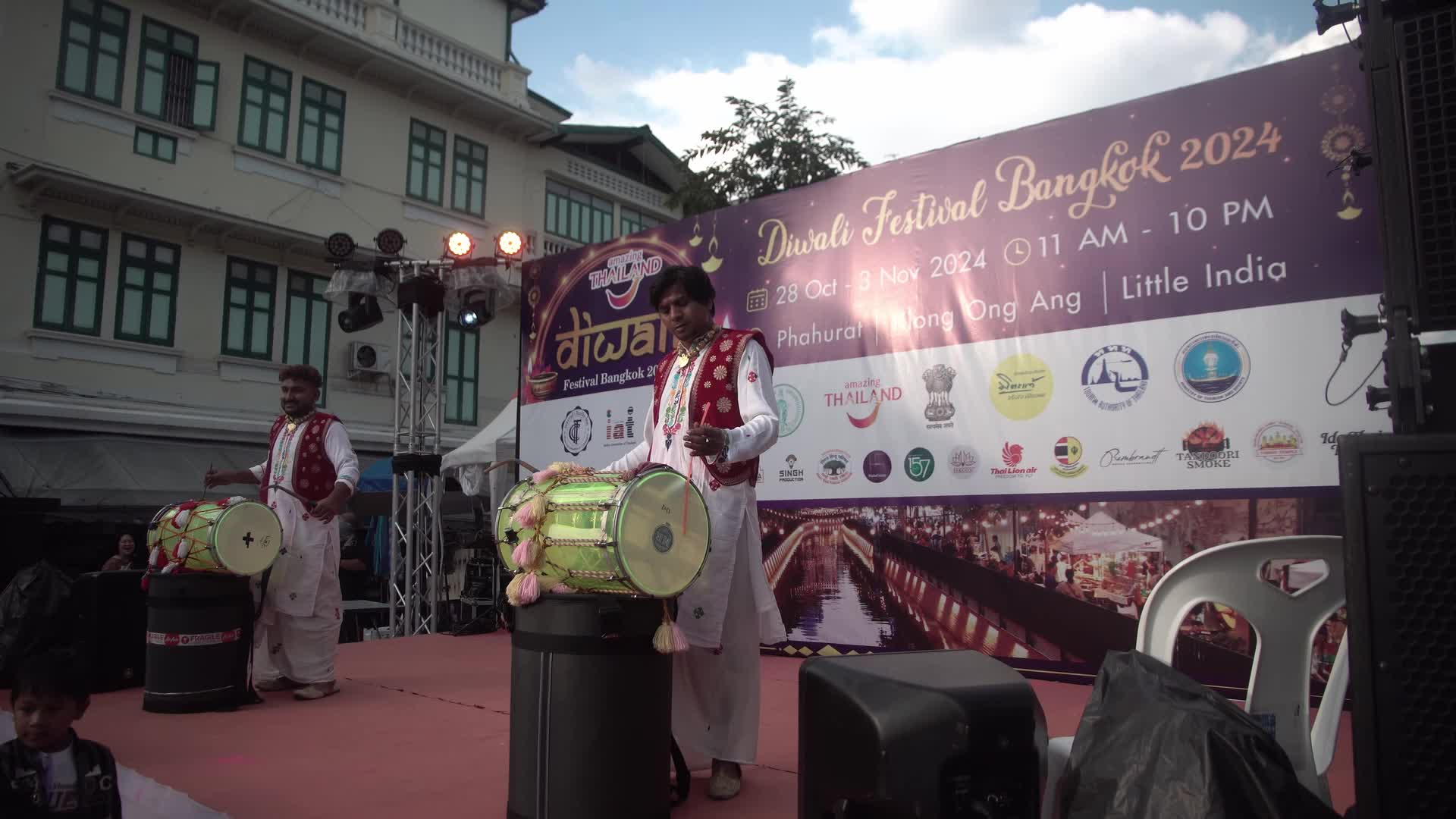 Diwali festival in thailand.
