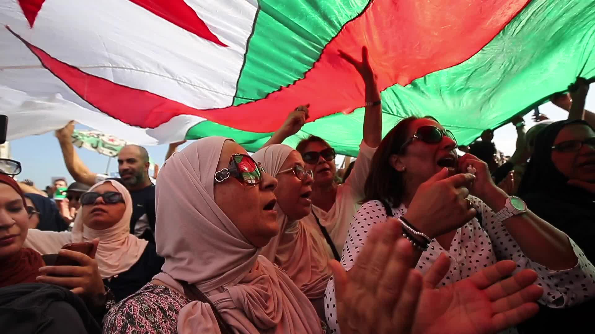 Demonstration against the draft law on hydrocarbons