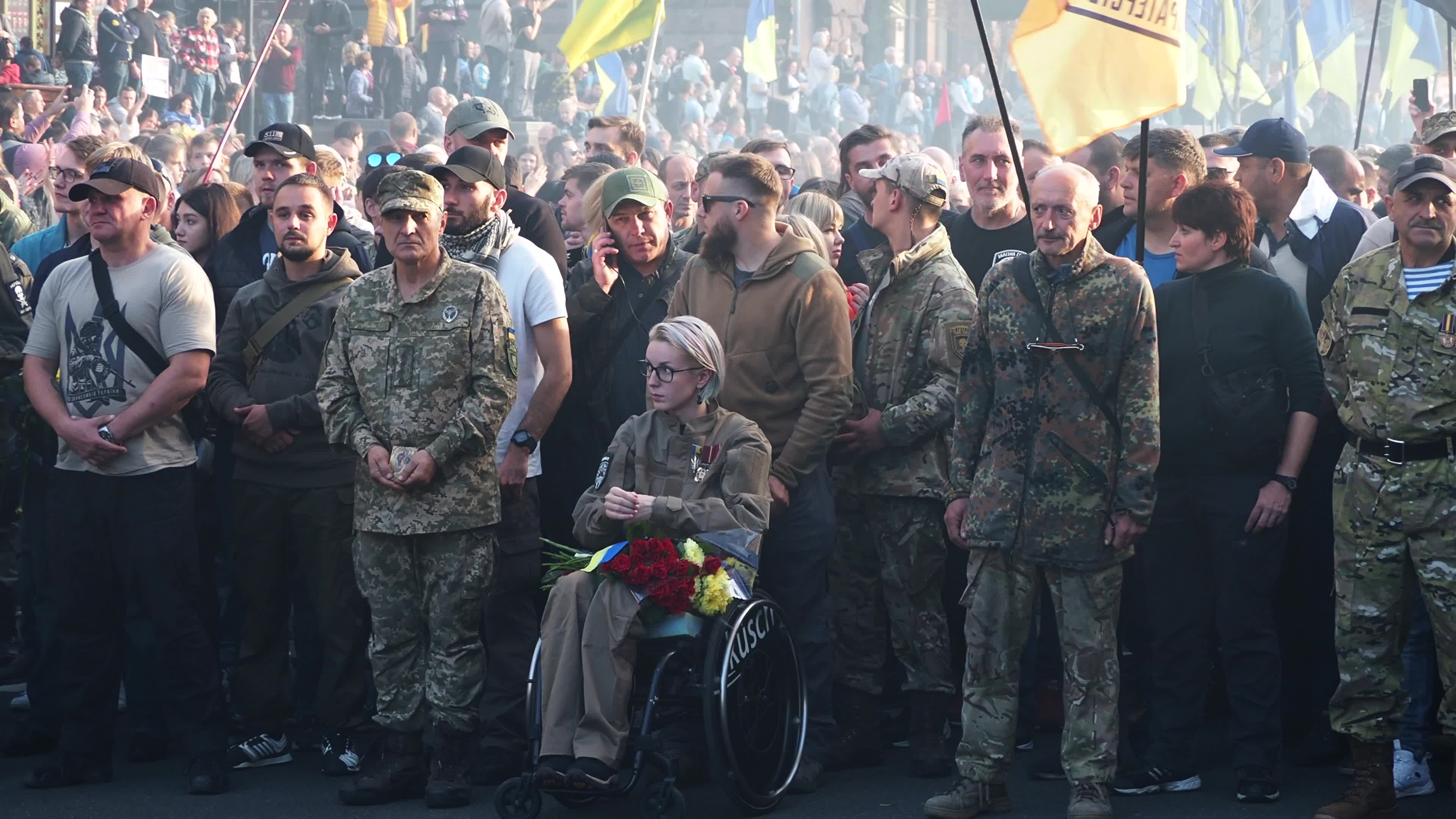 "No Surrender" March In Kiev