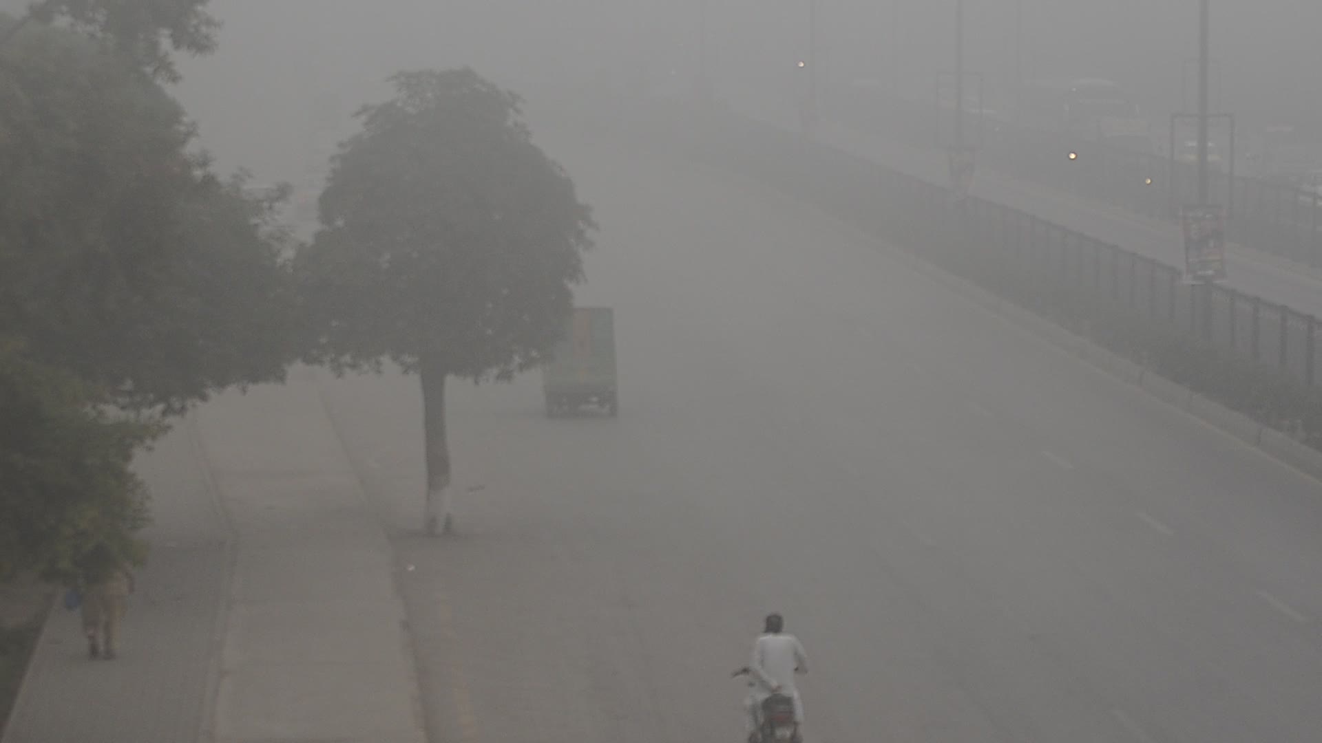 Pollution in major Pakistani cities
