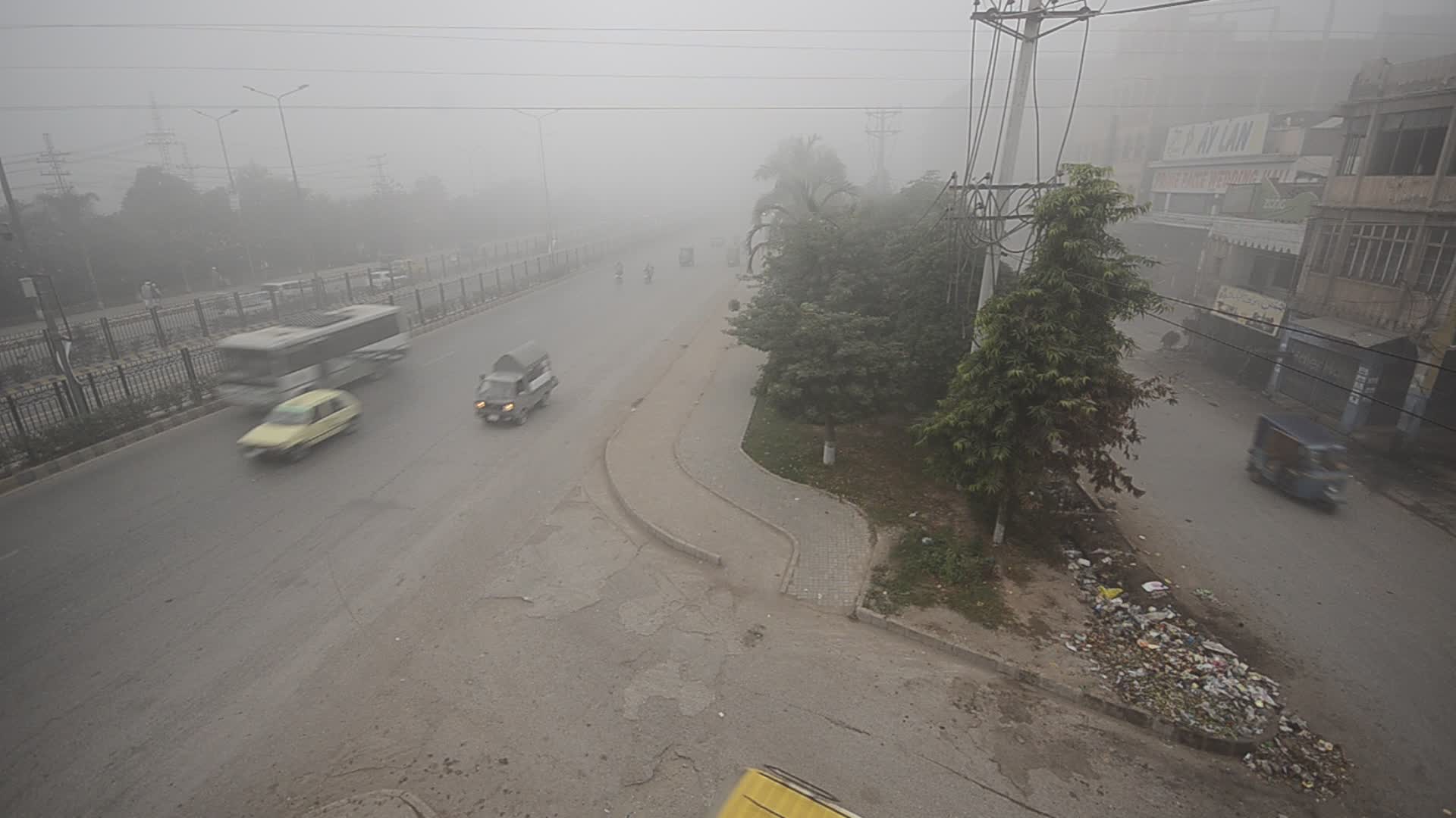 Pollution in major Pakistani cities
