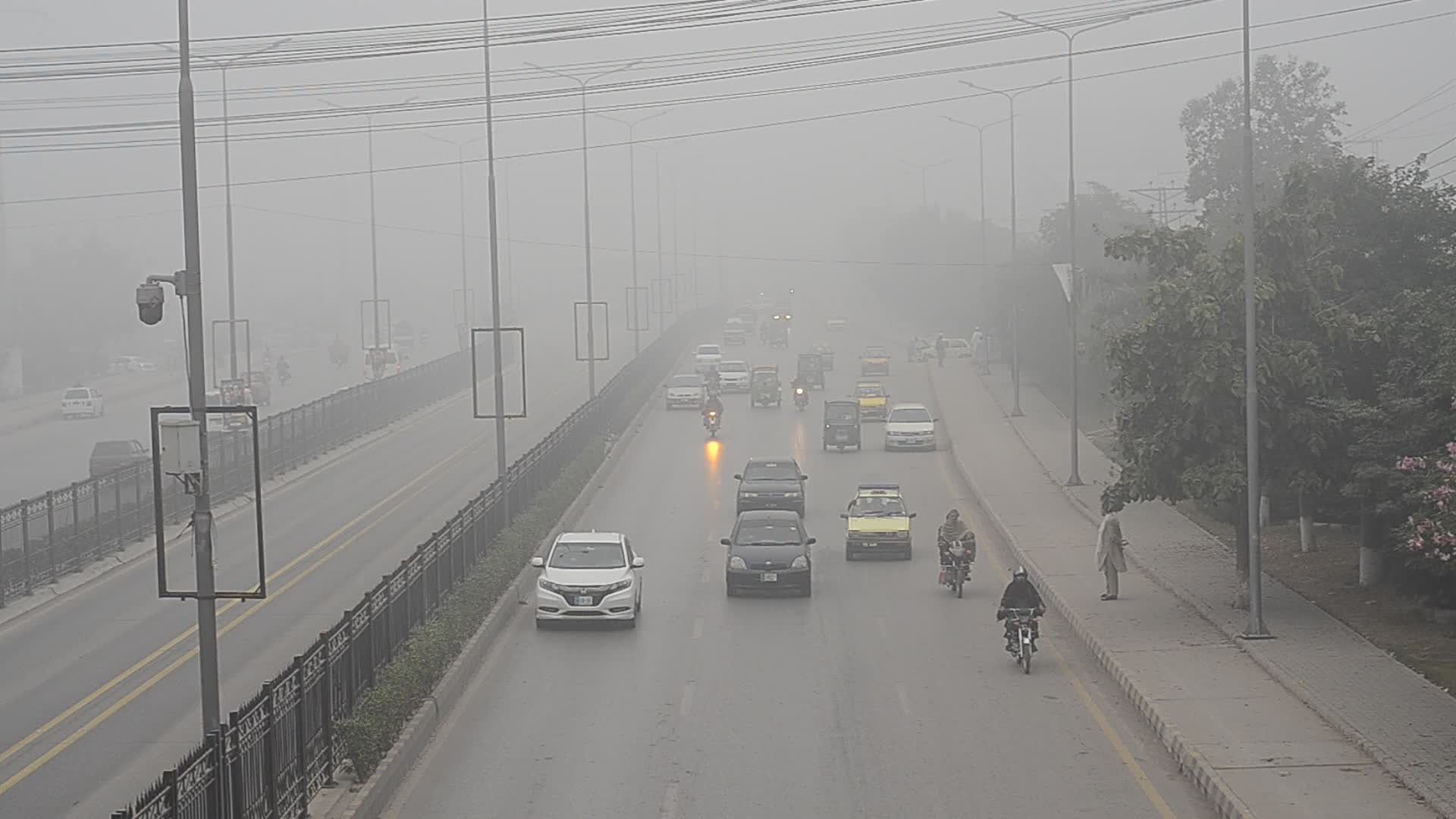 Pollution in major Pakistani cities
