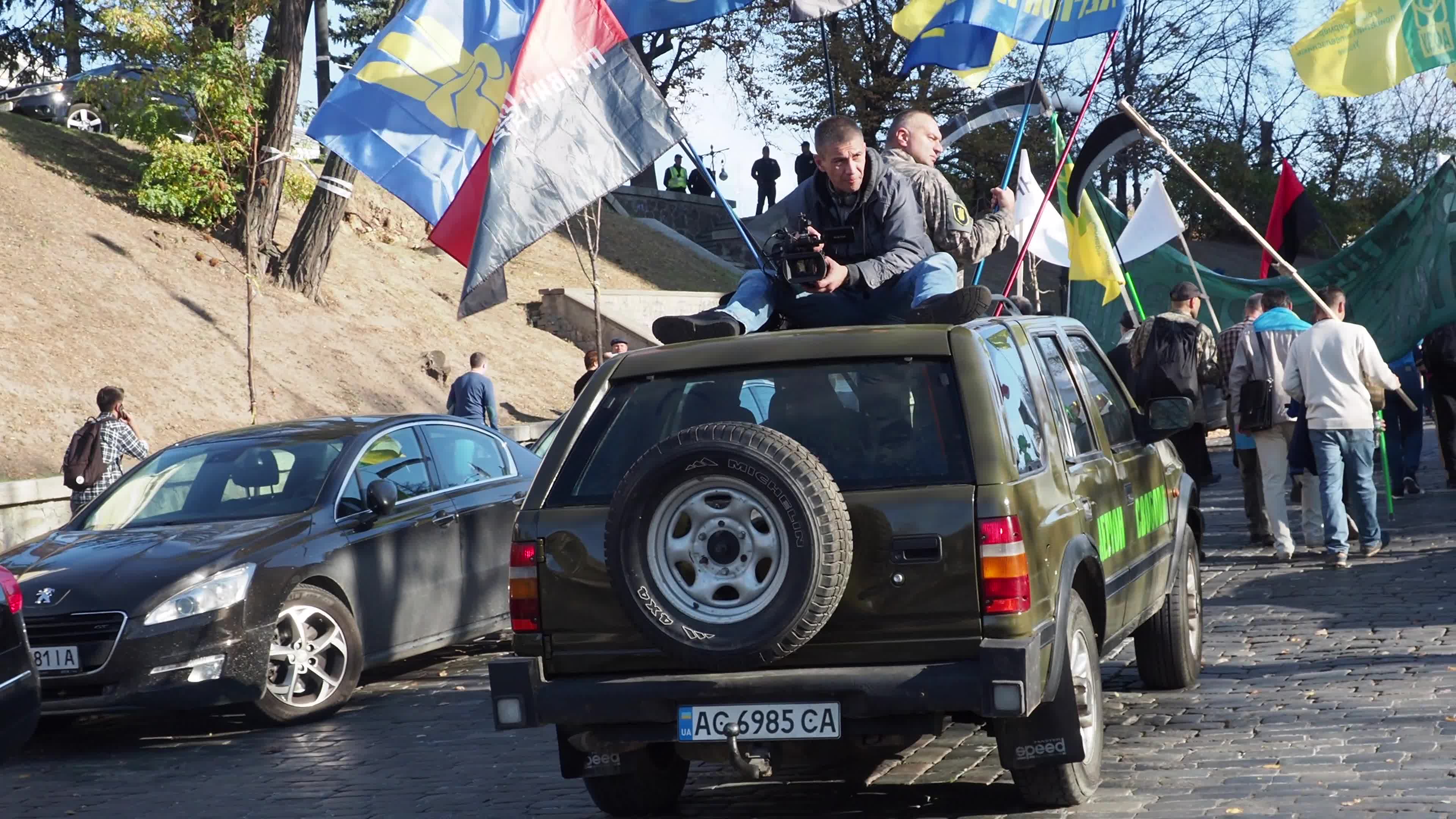 "No Surrender" March In Kiev