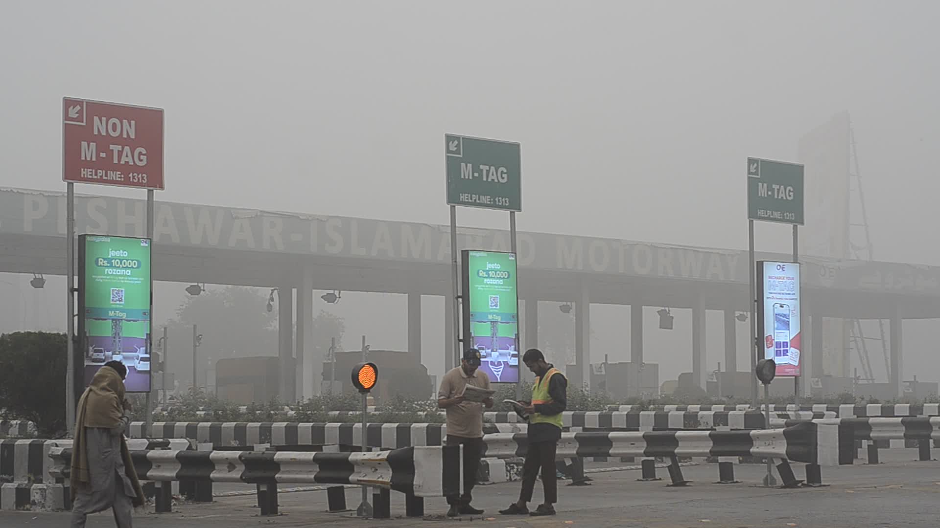 Pollution in major Pakistani cities
