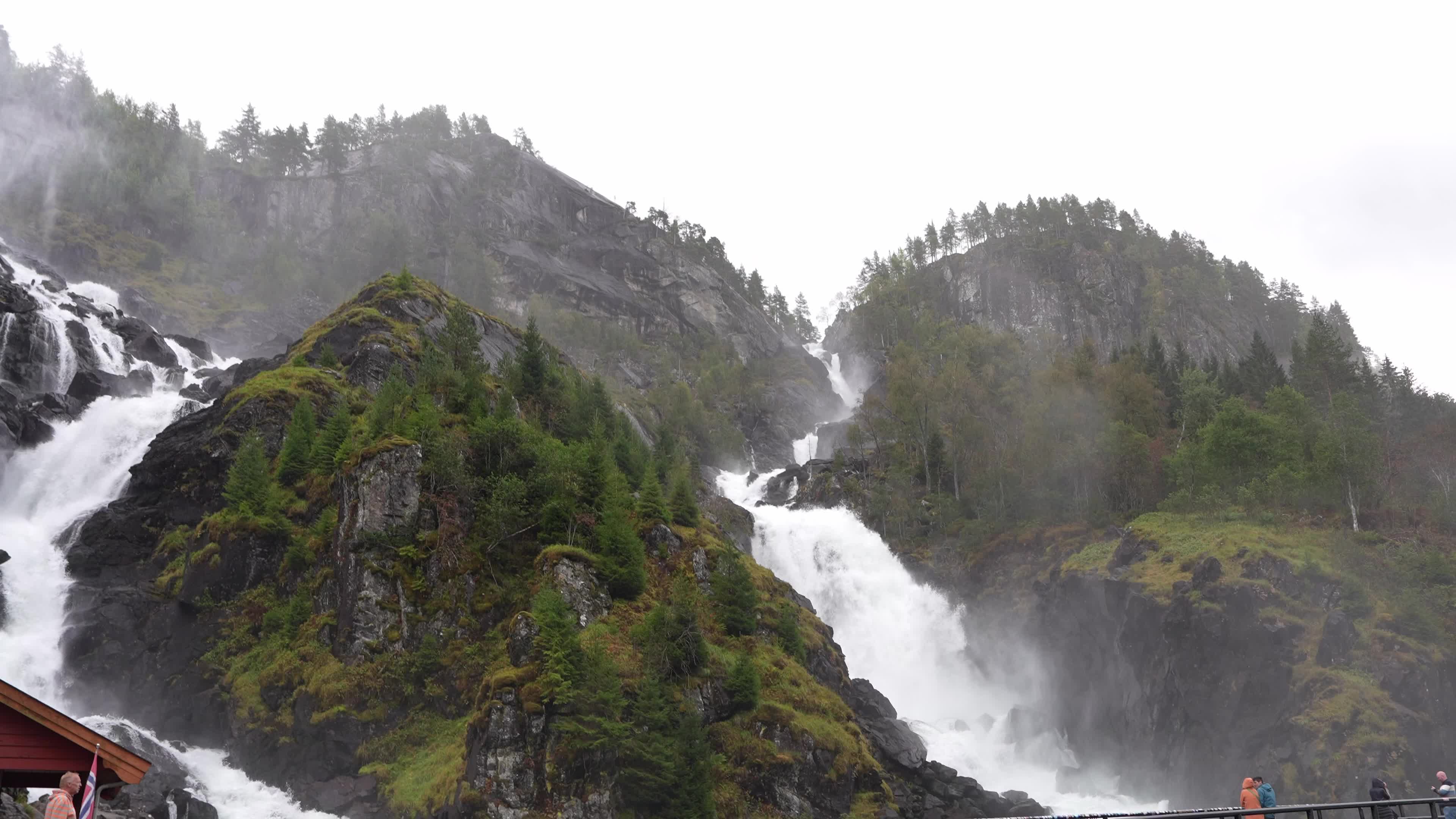 Latefossen Waterfall, Norway