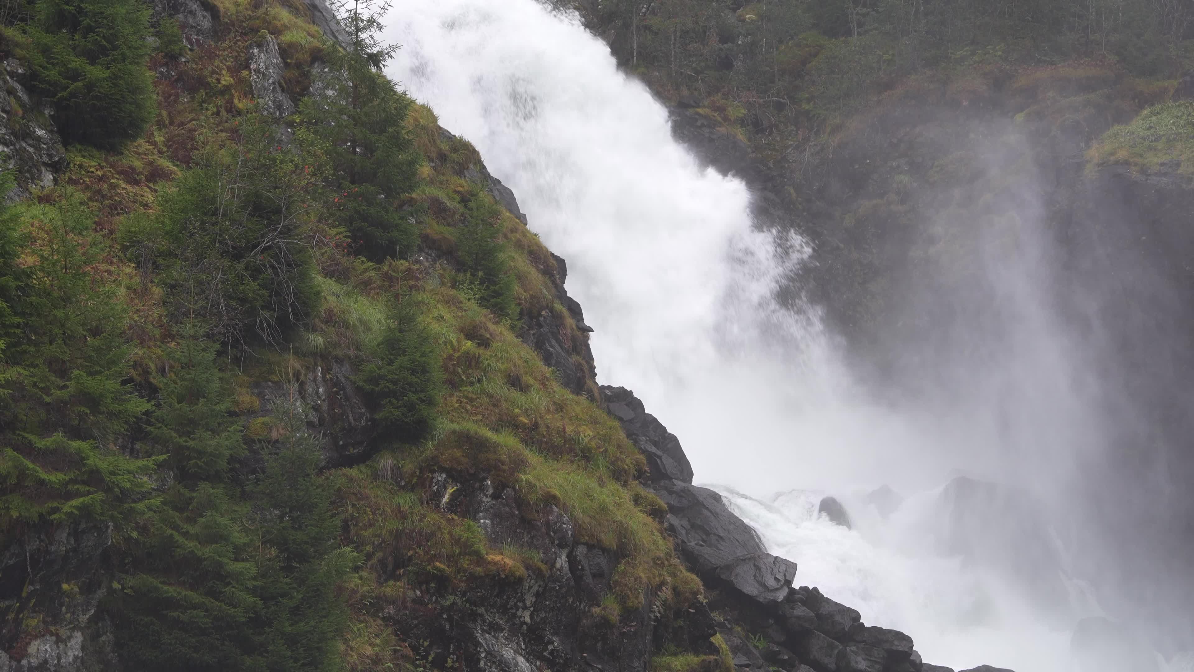 Latefossen Waterfall, Norway