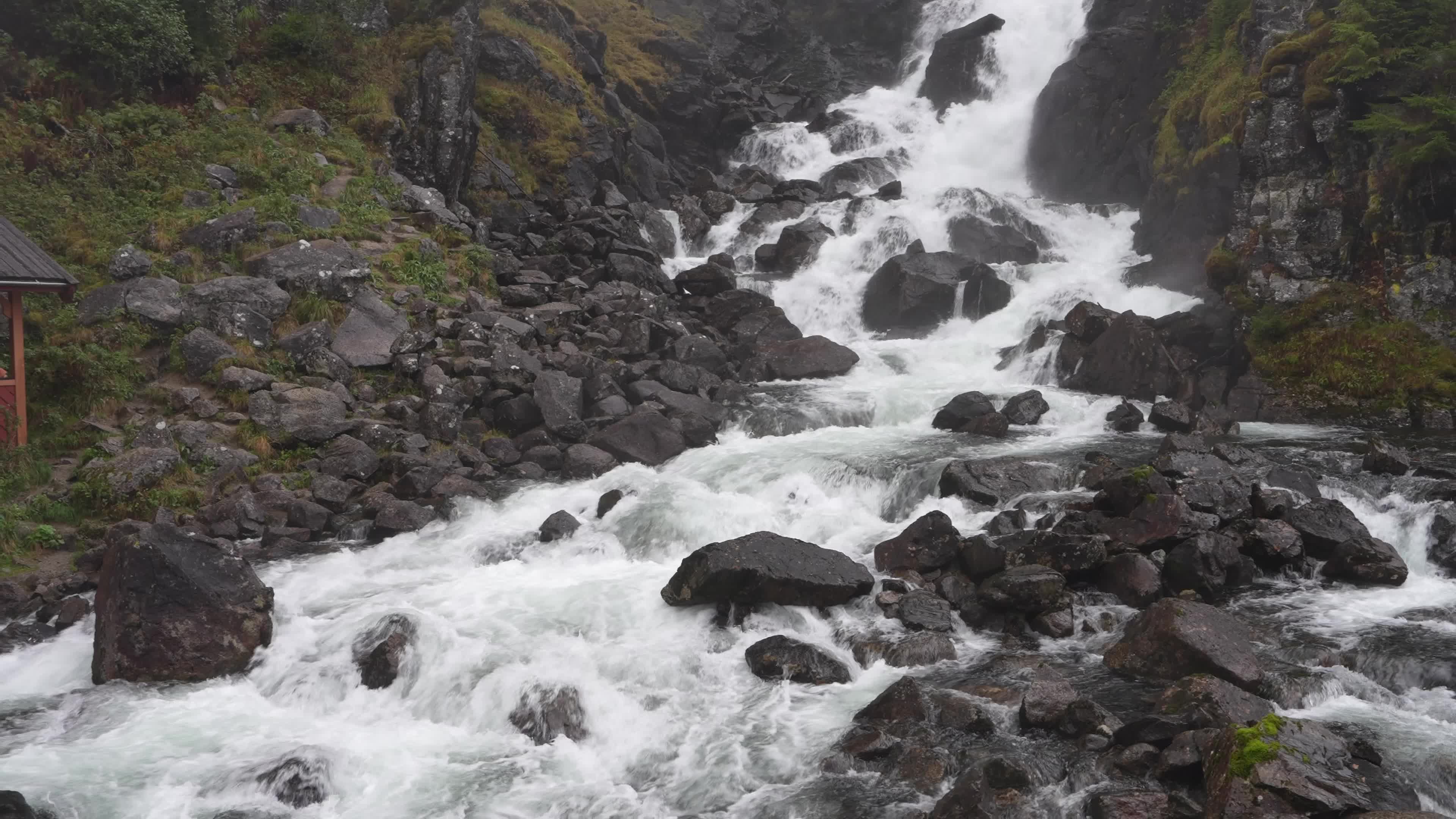 Latefossen Waterfall, Norway