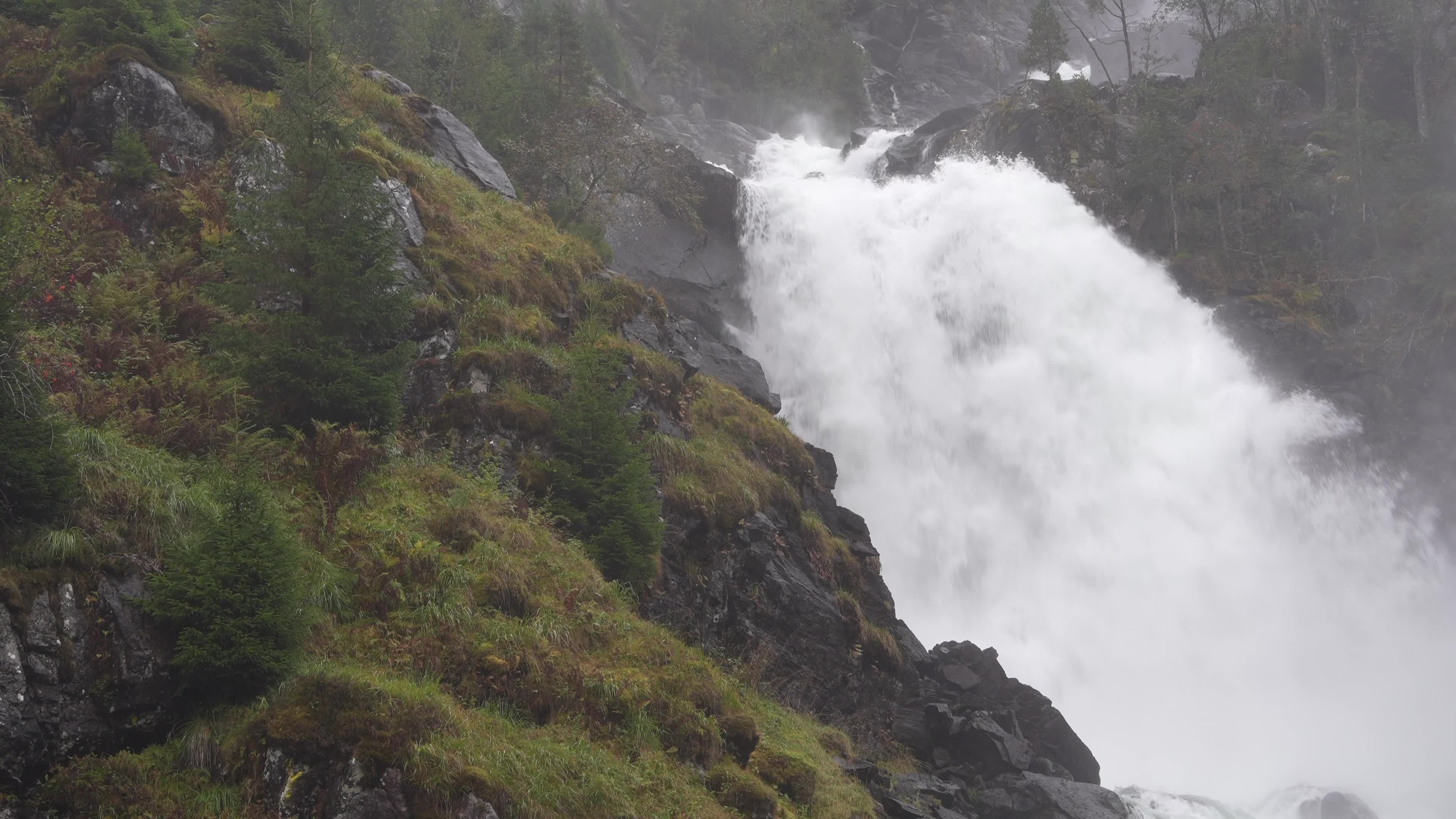 Latefossen Waterfall, Norway