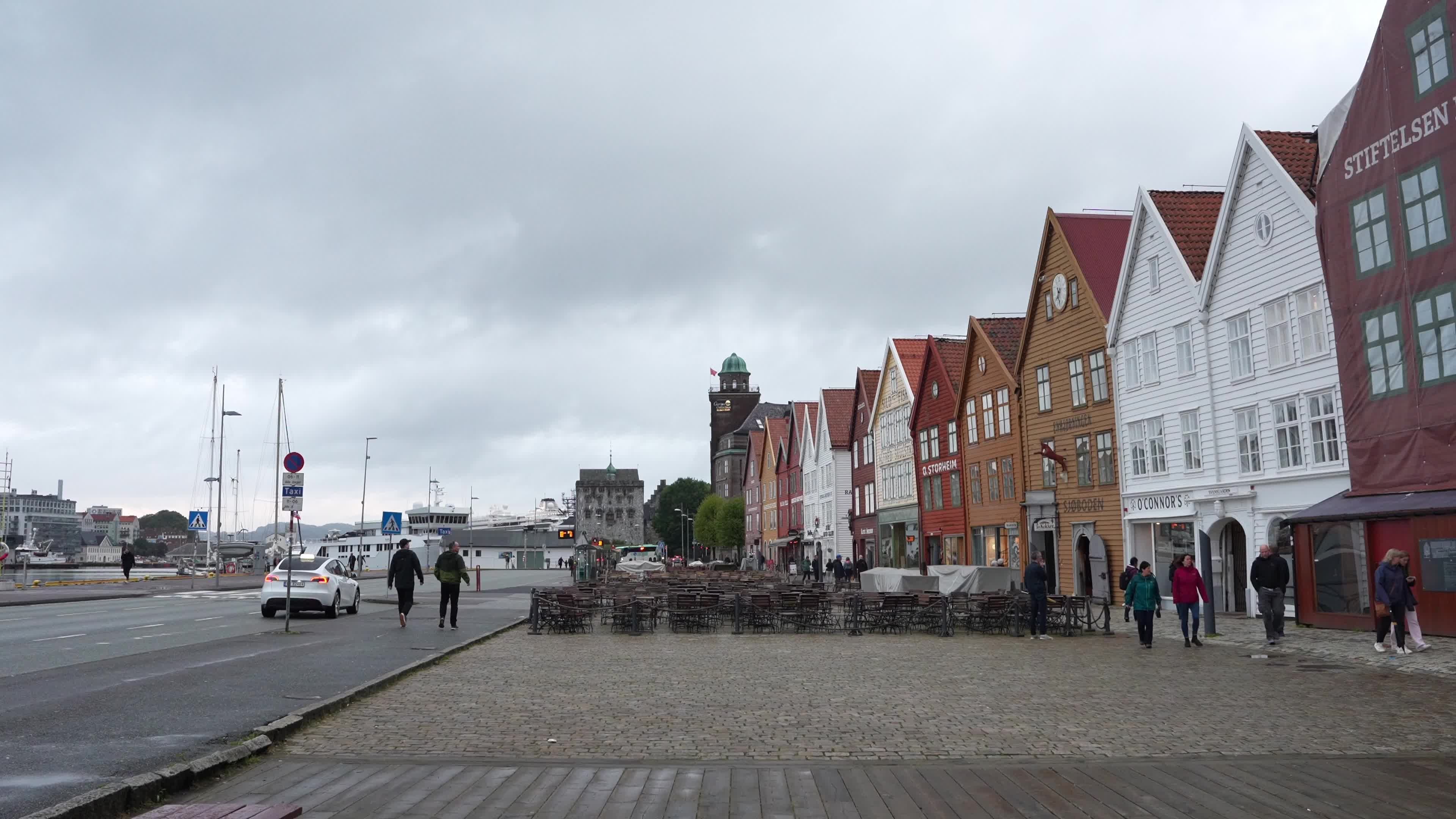 Bryggen, the historic Hanseatic Wharf in Bergen