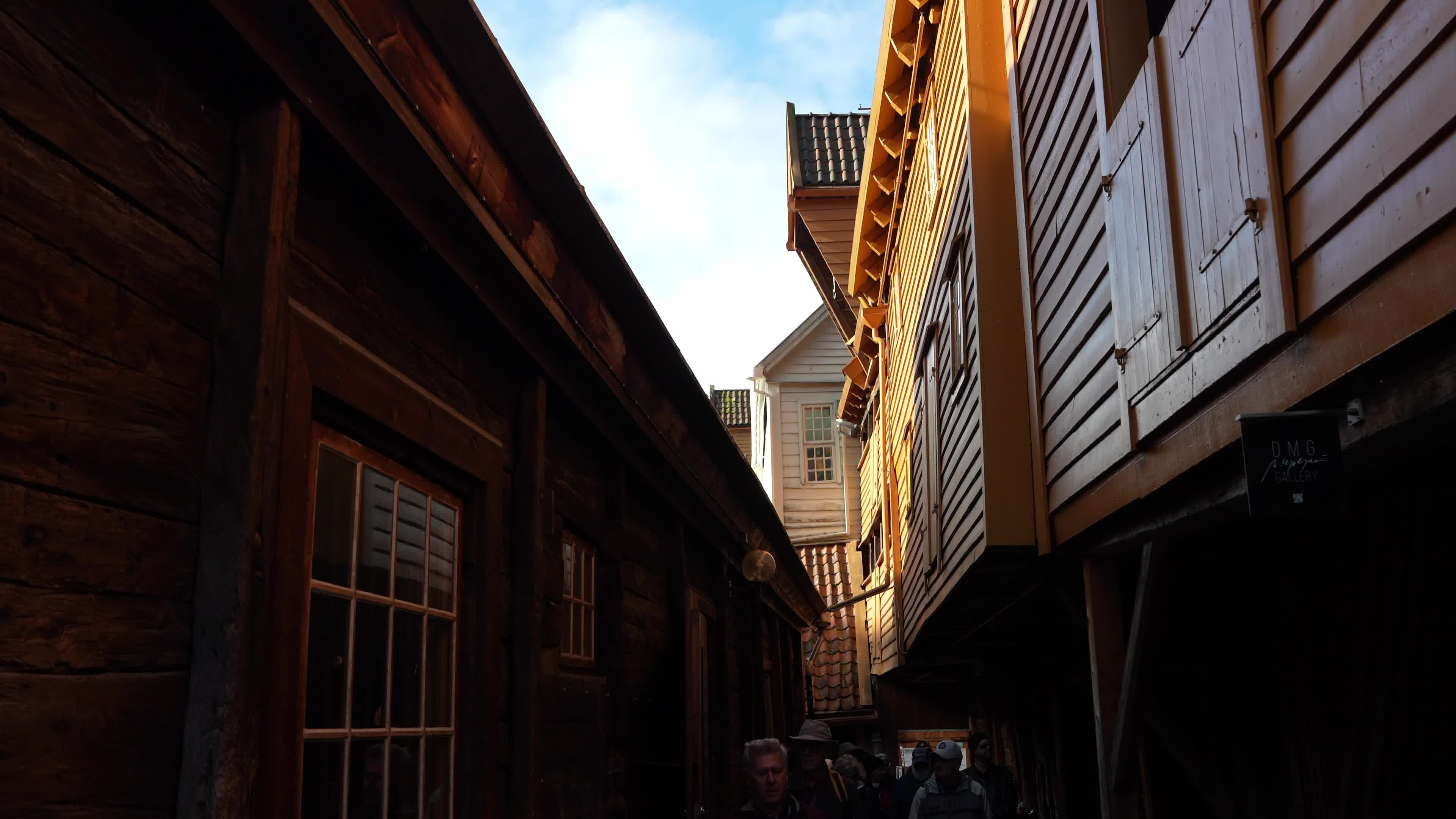 Bryggen, the historic Hanseatic Wharf in Bergen