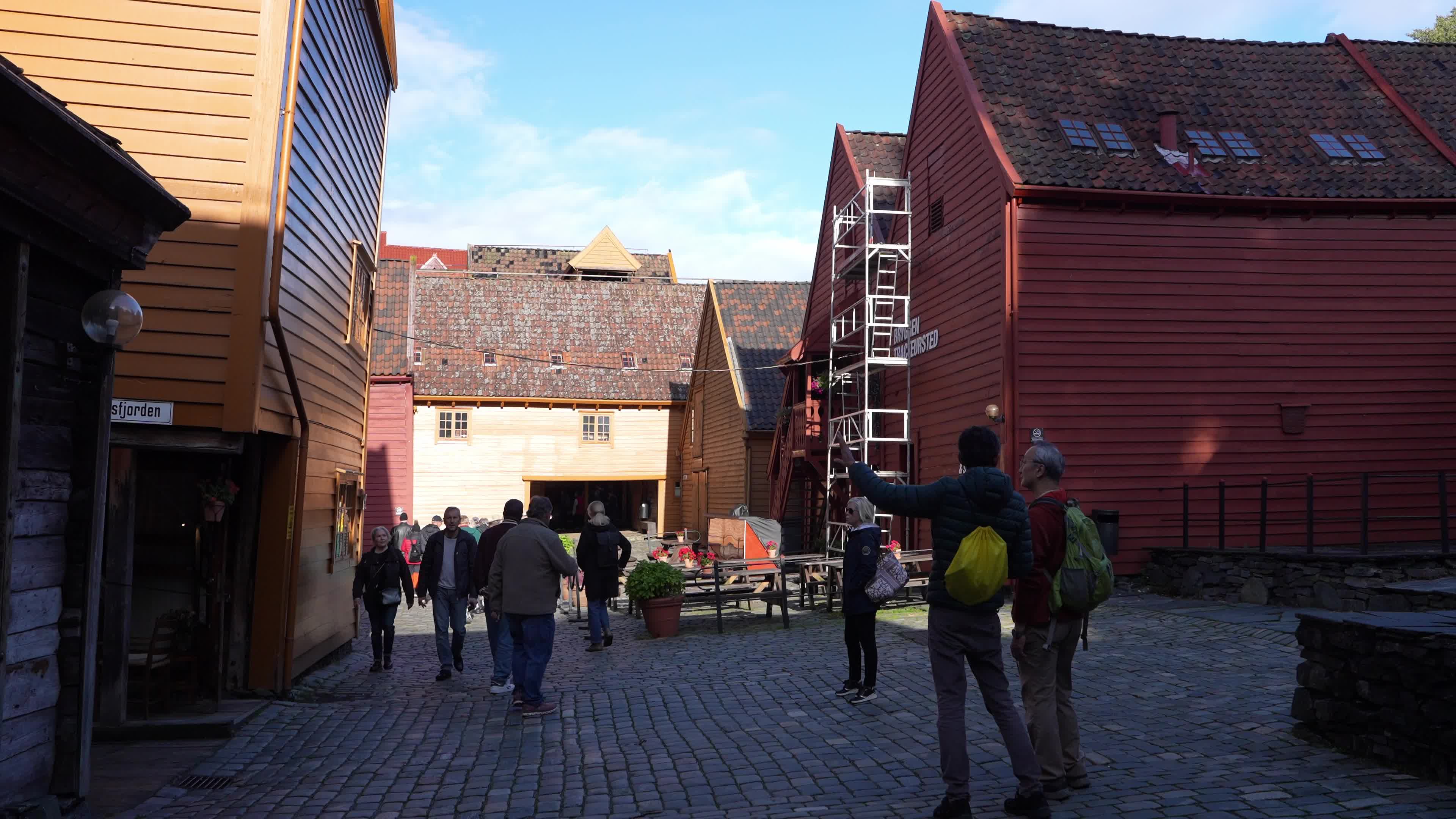 Bryggen, the historic Hanseatic Wharf in Bergen