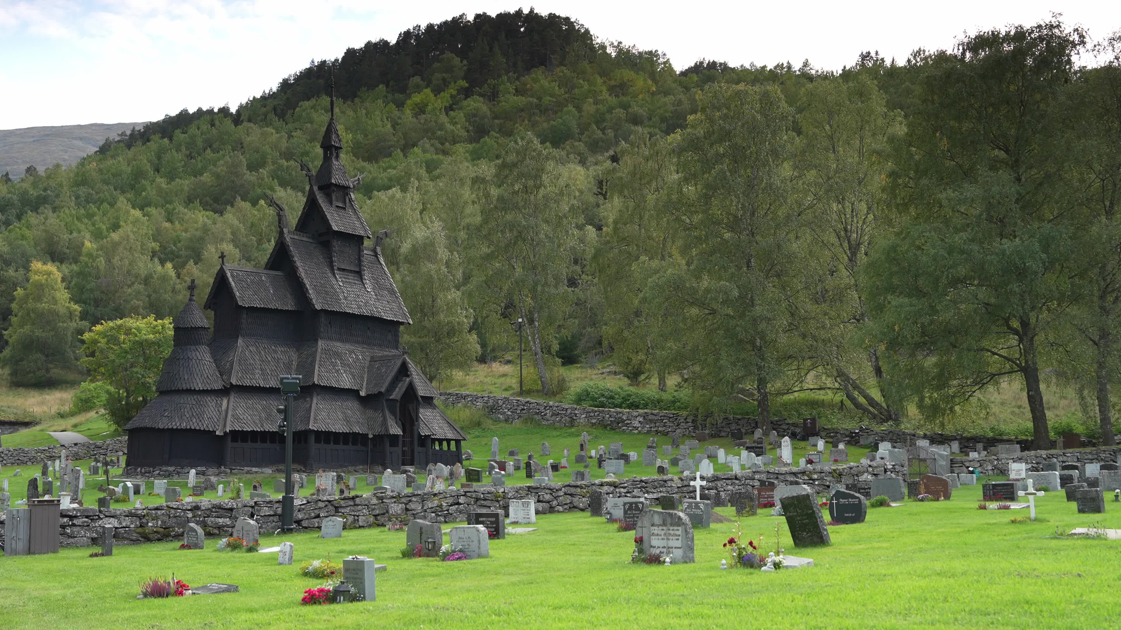 Borgund Stave Church, One of Norway's Best-Preserved Wooden Churches