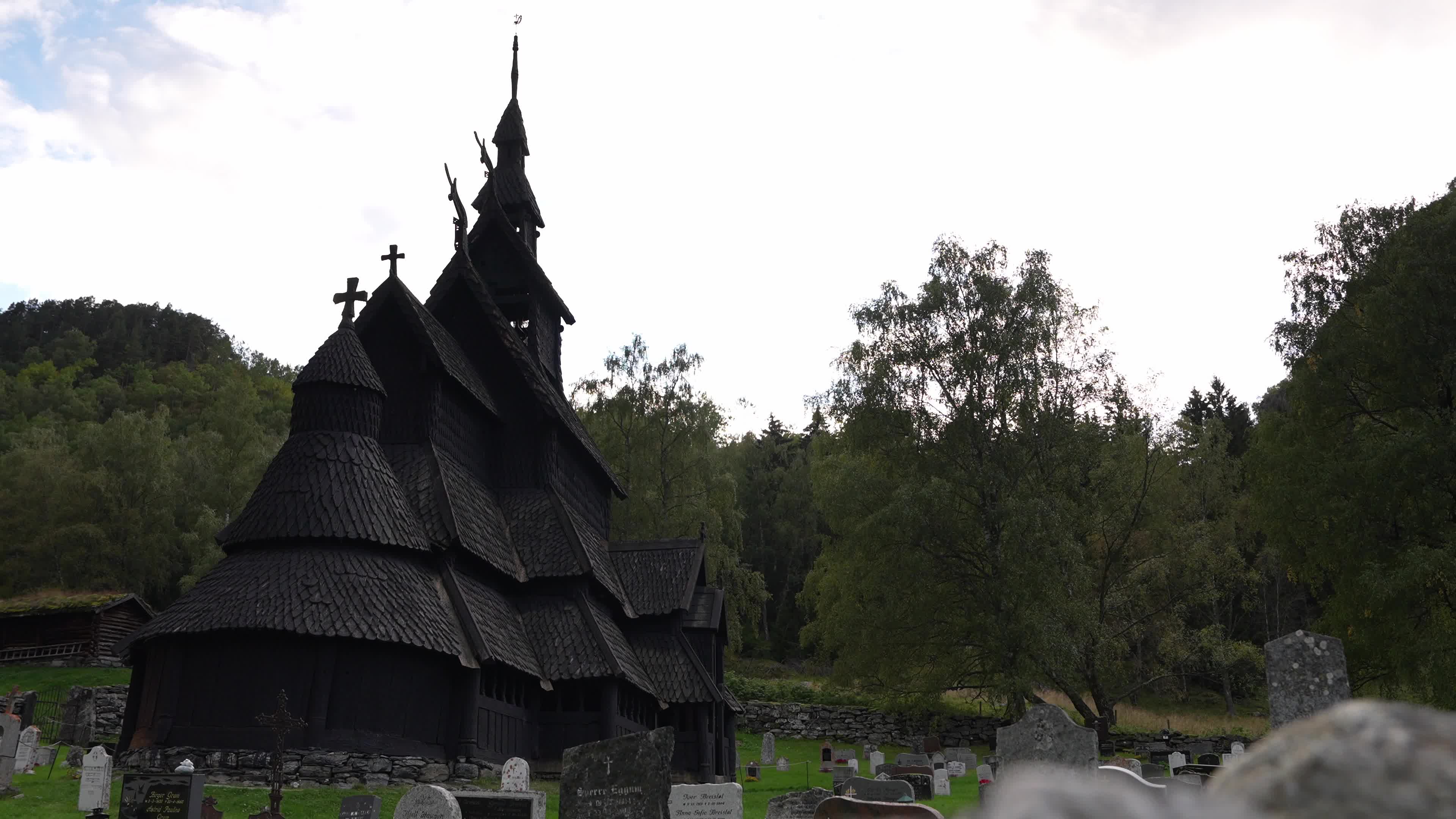 Borgund Stave Church, One of Norway's Best-Preserved Wooden Churches