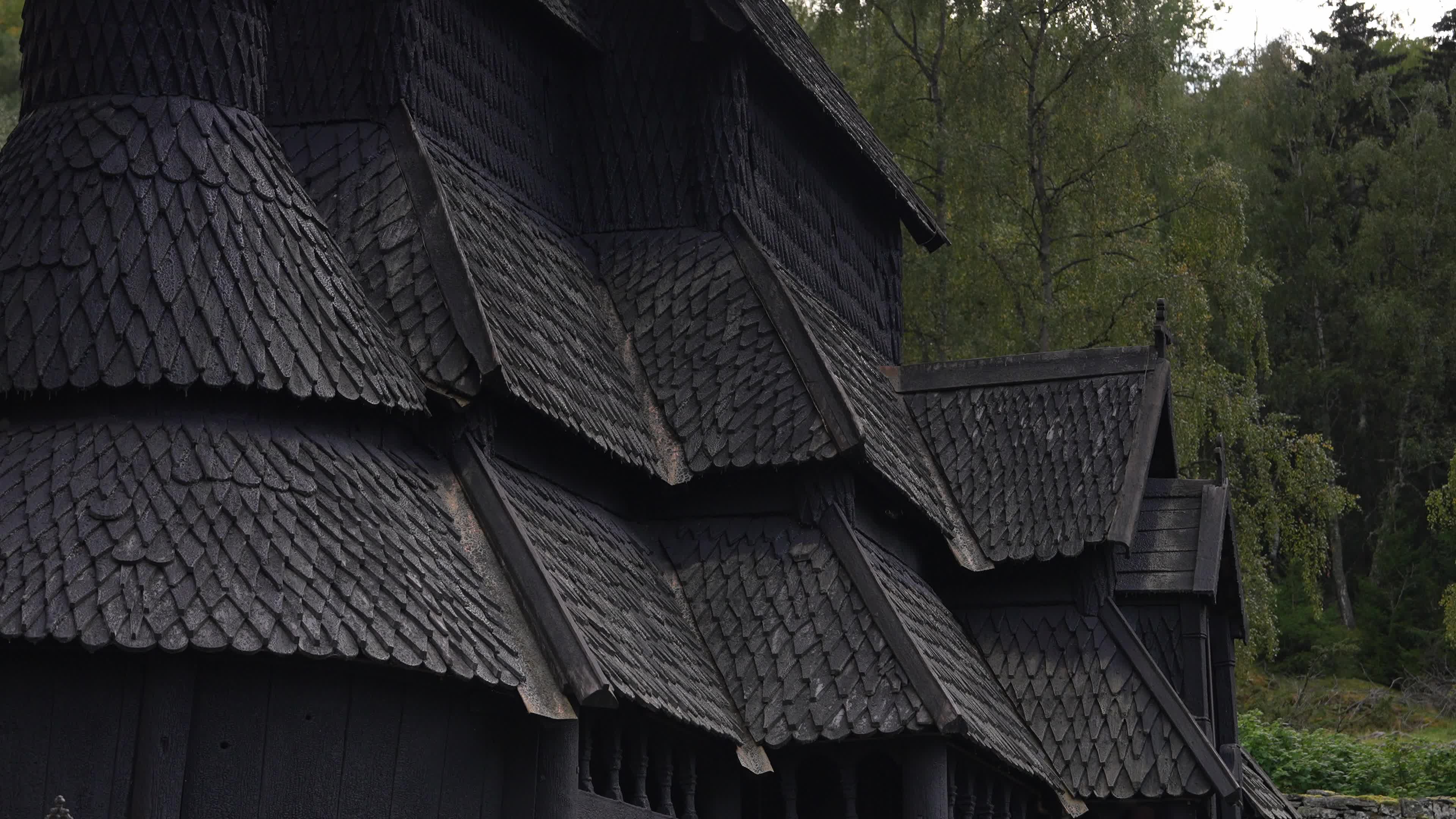 Borgund Stave Church, One of Norway's Best-Preserved Wooden Churches