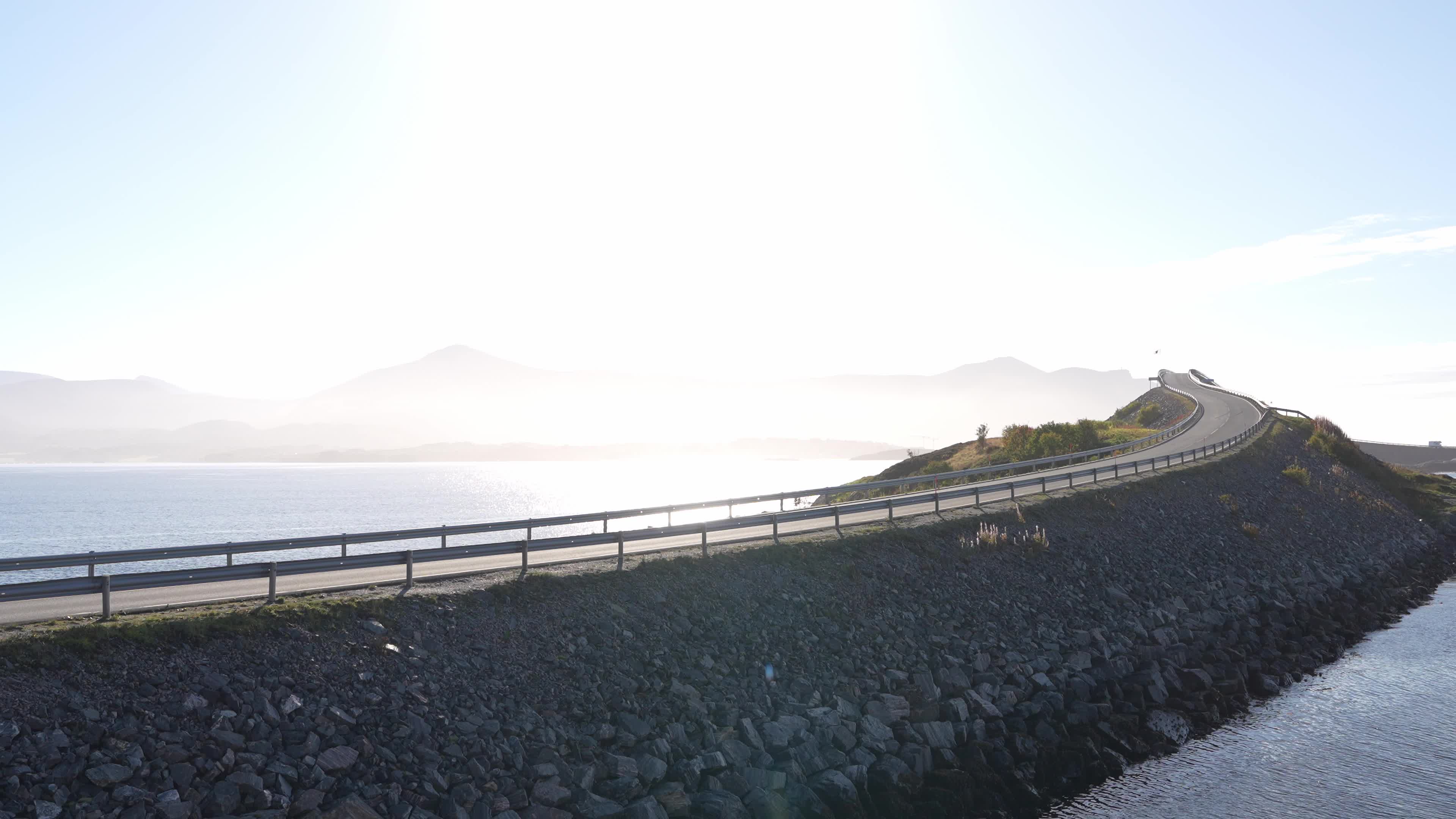 Atlantic Ocean Road In Norway
