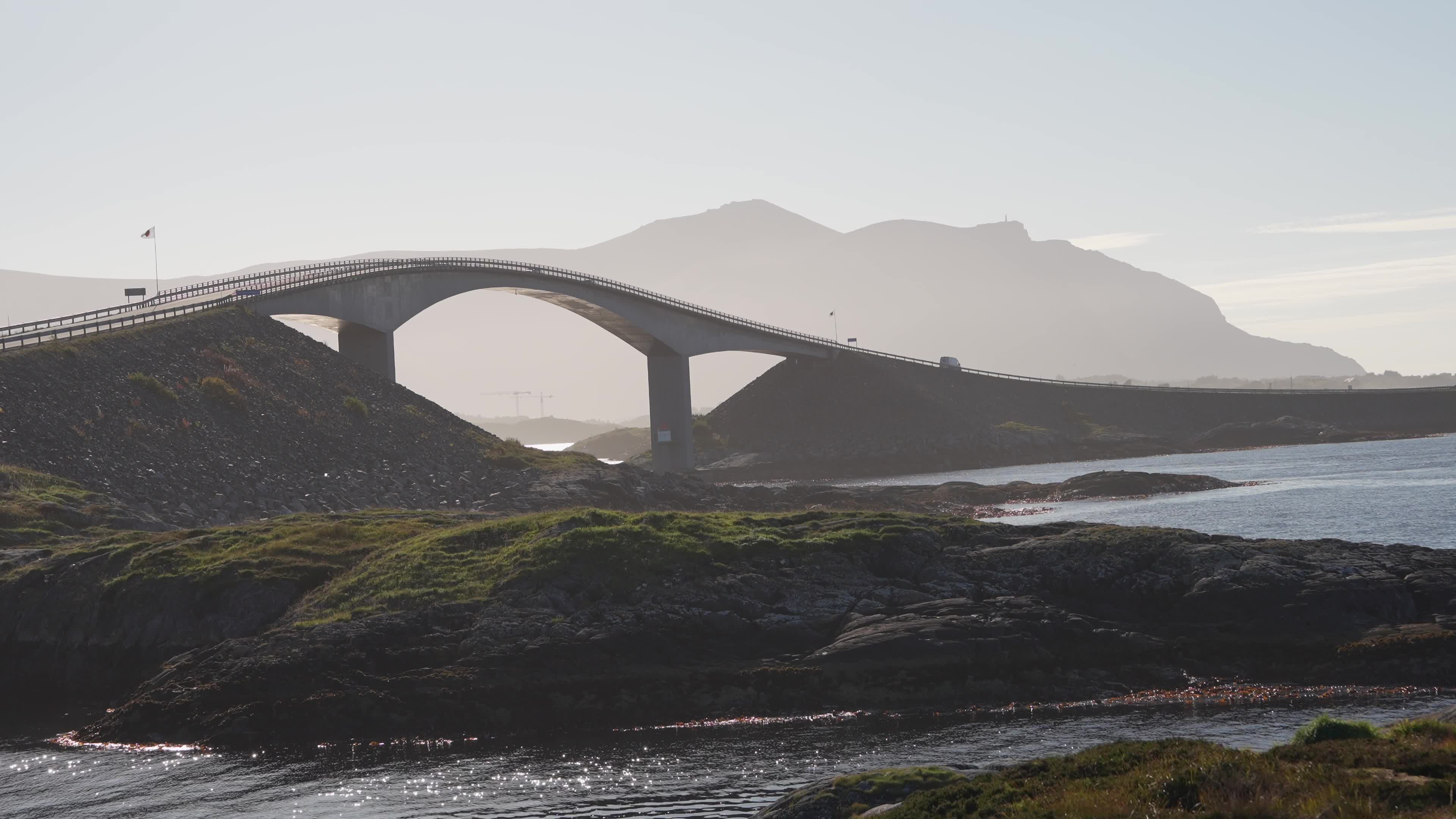 Atlantic Ocean Road In Norway