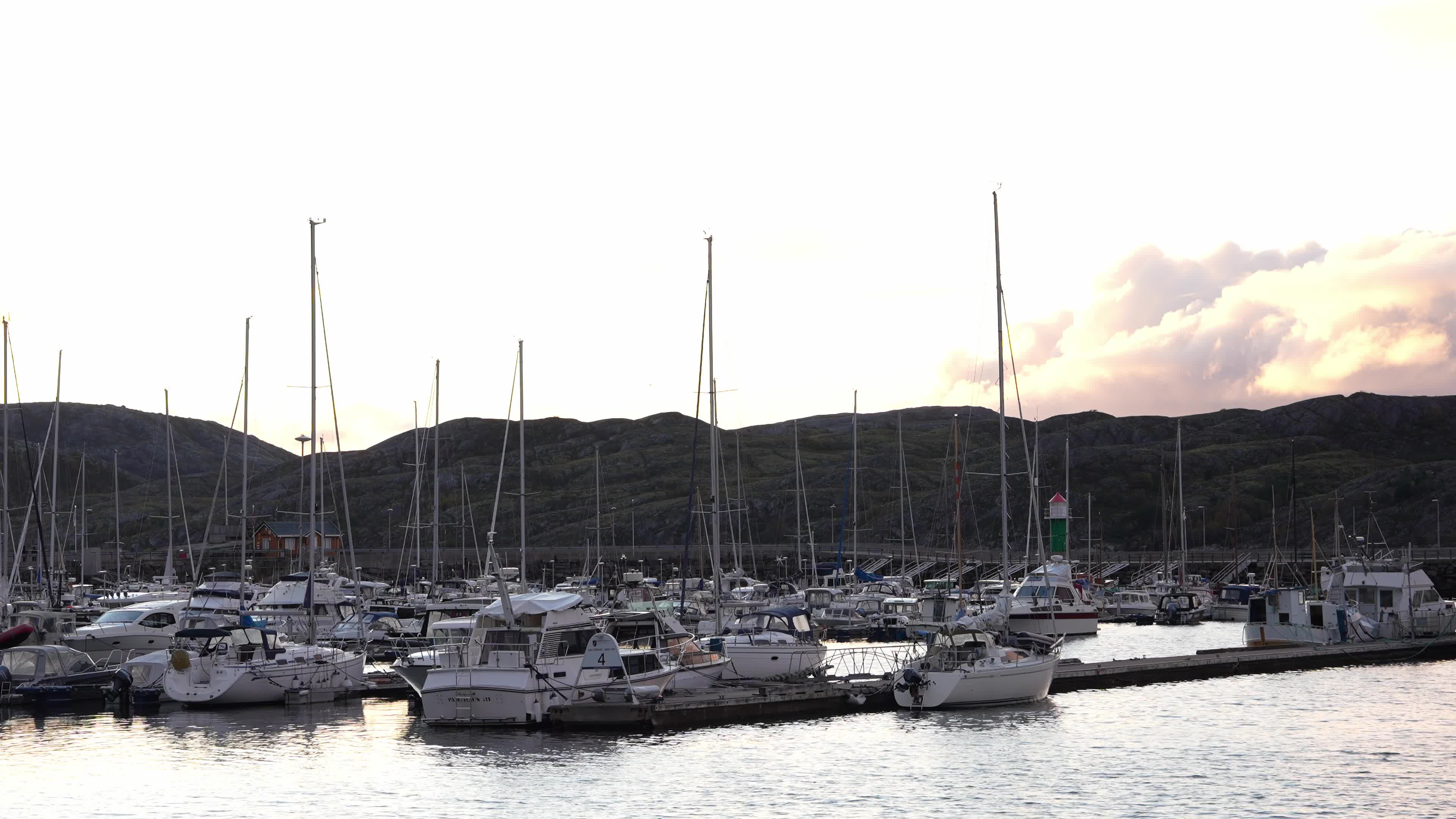 General View of Bodø, Norway, Located North of the Arctic Circle