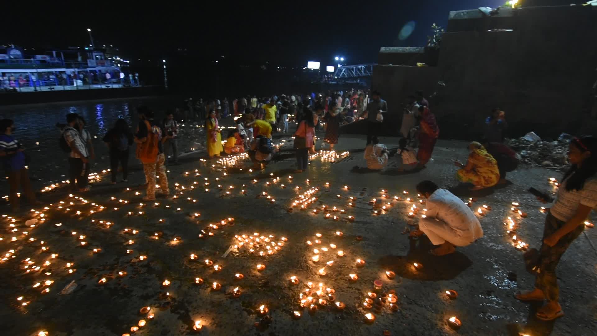 Dev Deepavali celeb ration in Kolkata.