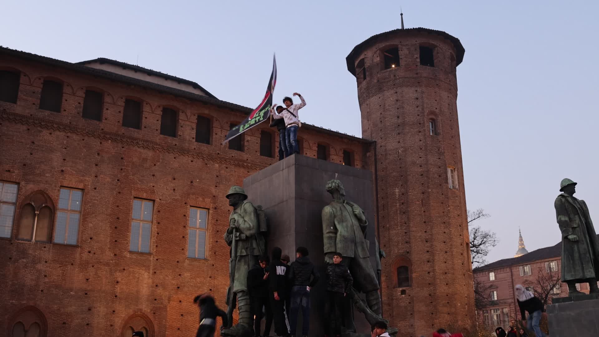 Pro-Palestinian Demonstrations In Turin.