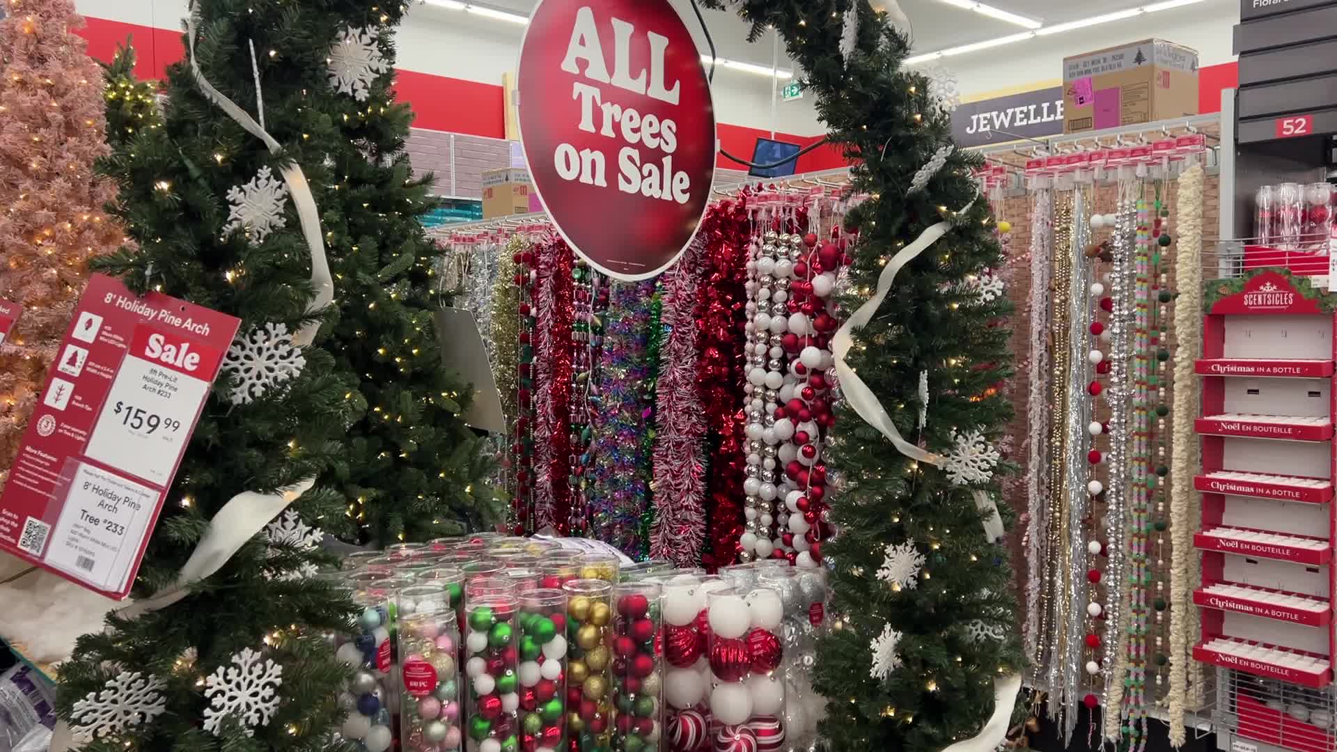 Christmas atmosphere in Brampton, Canada