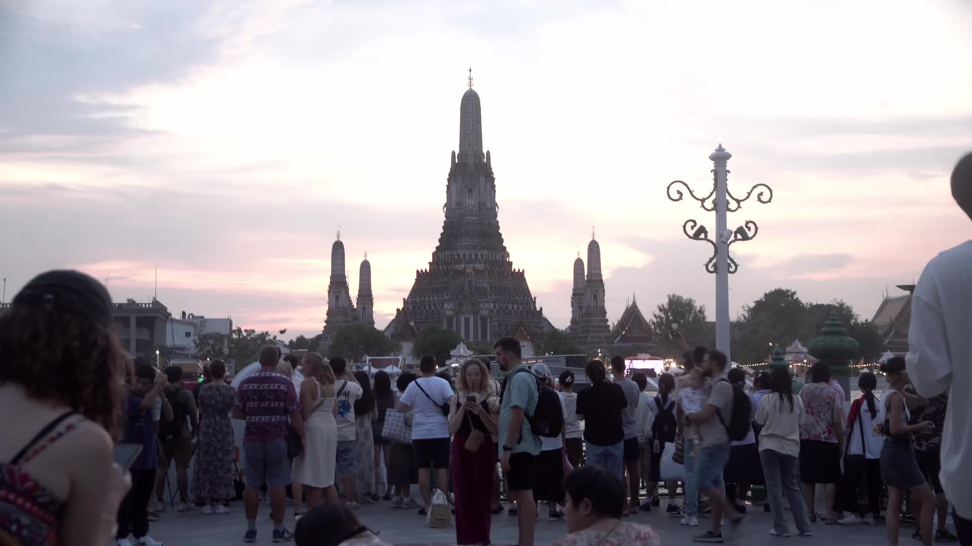 Loy Krathong Festival in Bangkok, Thailand.