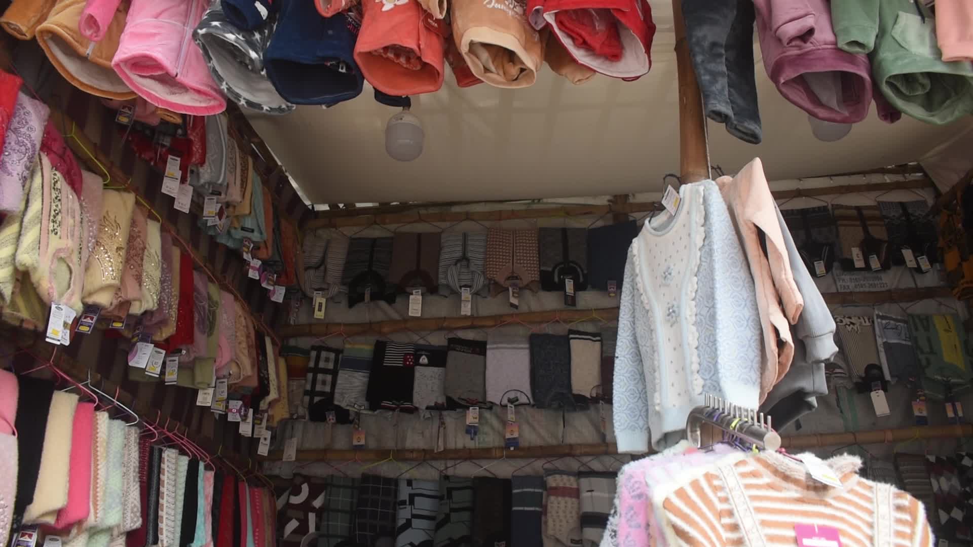 Garments Market In Kolkata, India