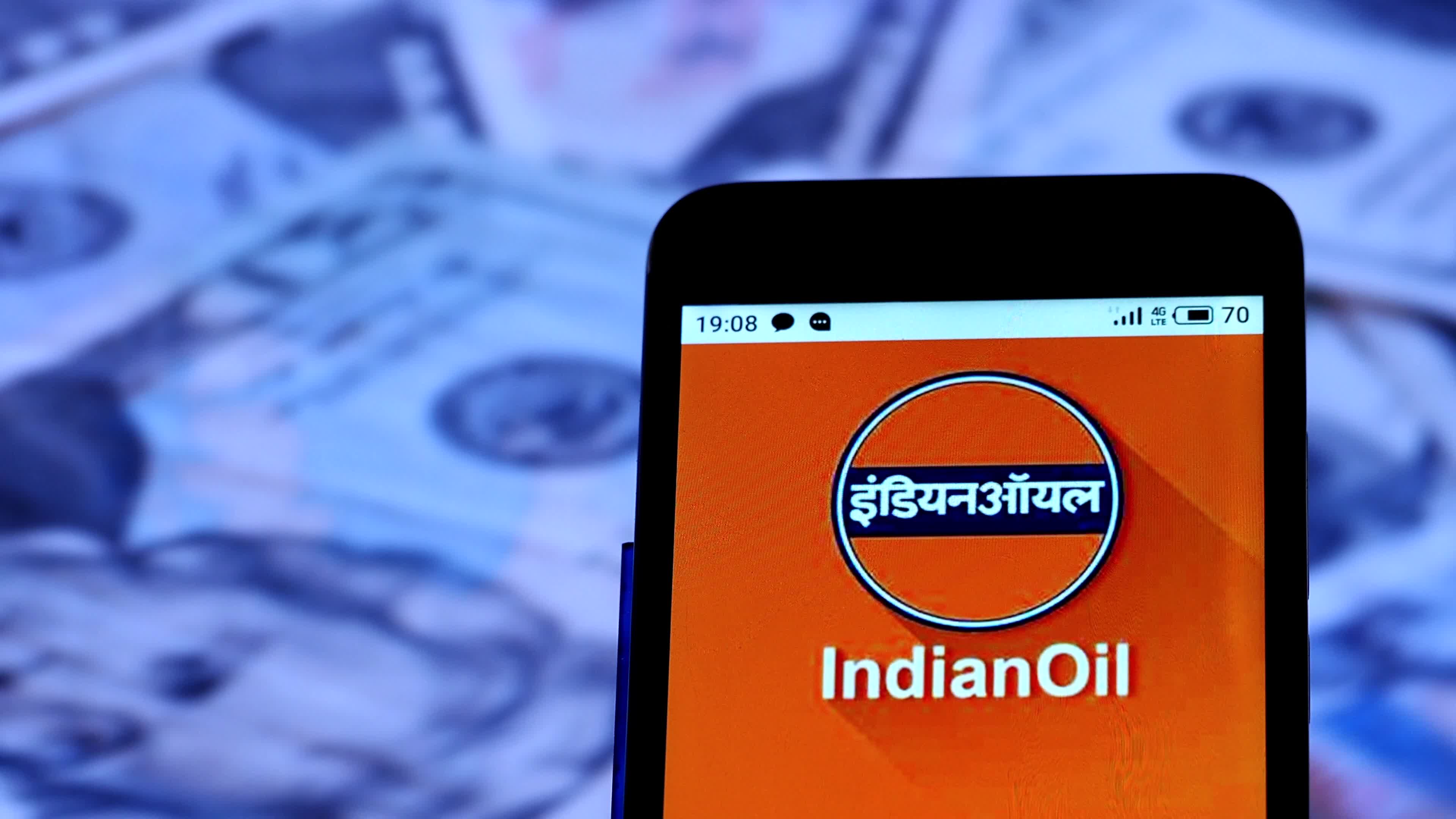 Video illustration the logo of Indian Oil Corporation