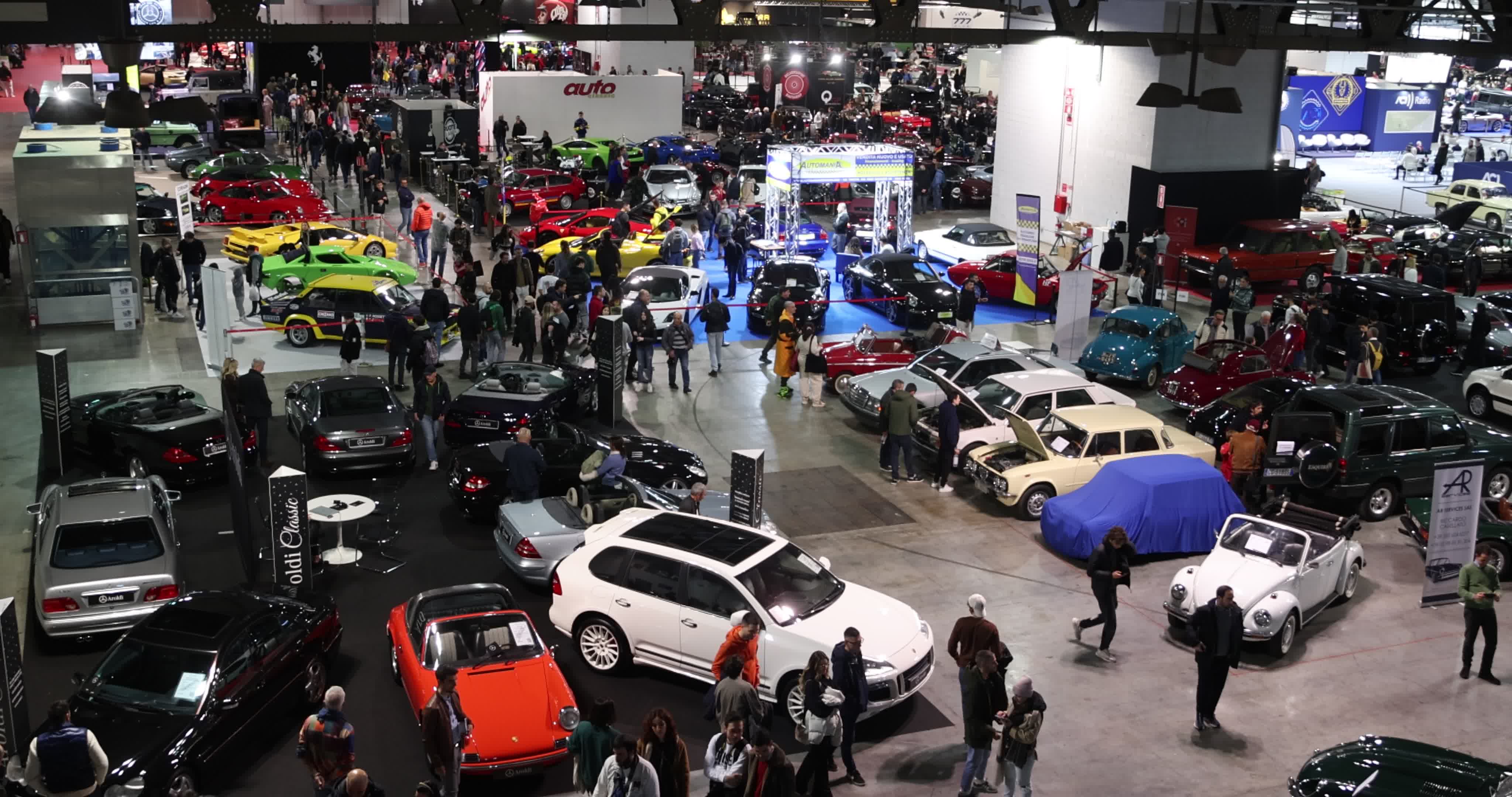 Milano AutoClassica fair At Rho Fiera Milano In Milan
