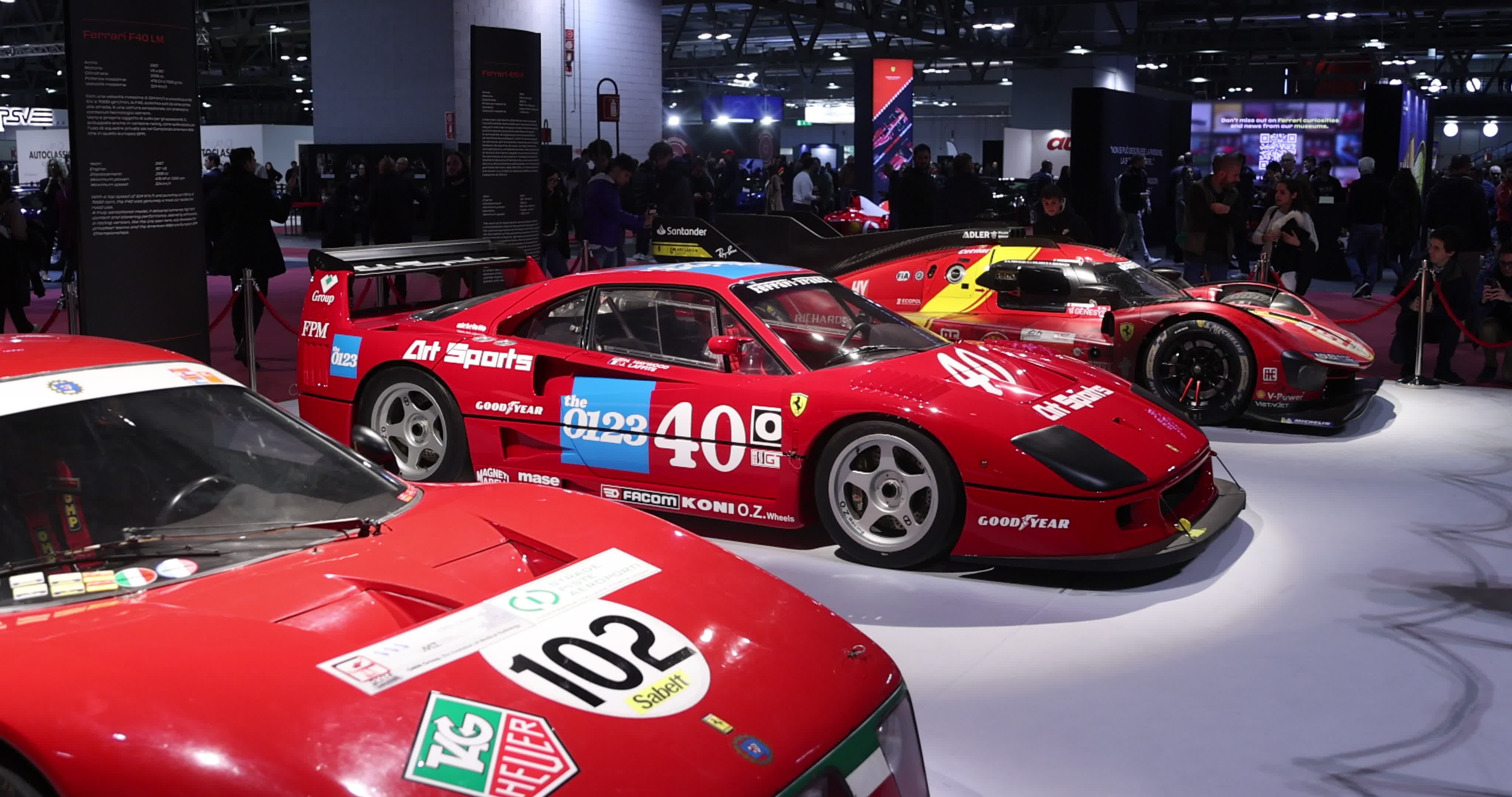 Milano AutoClassica fair At Rho Fiera Milano In Milan