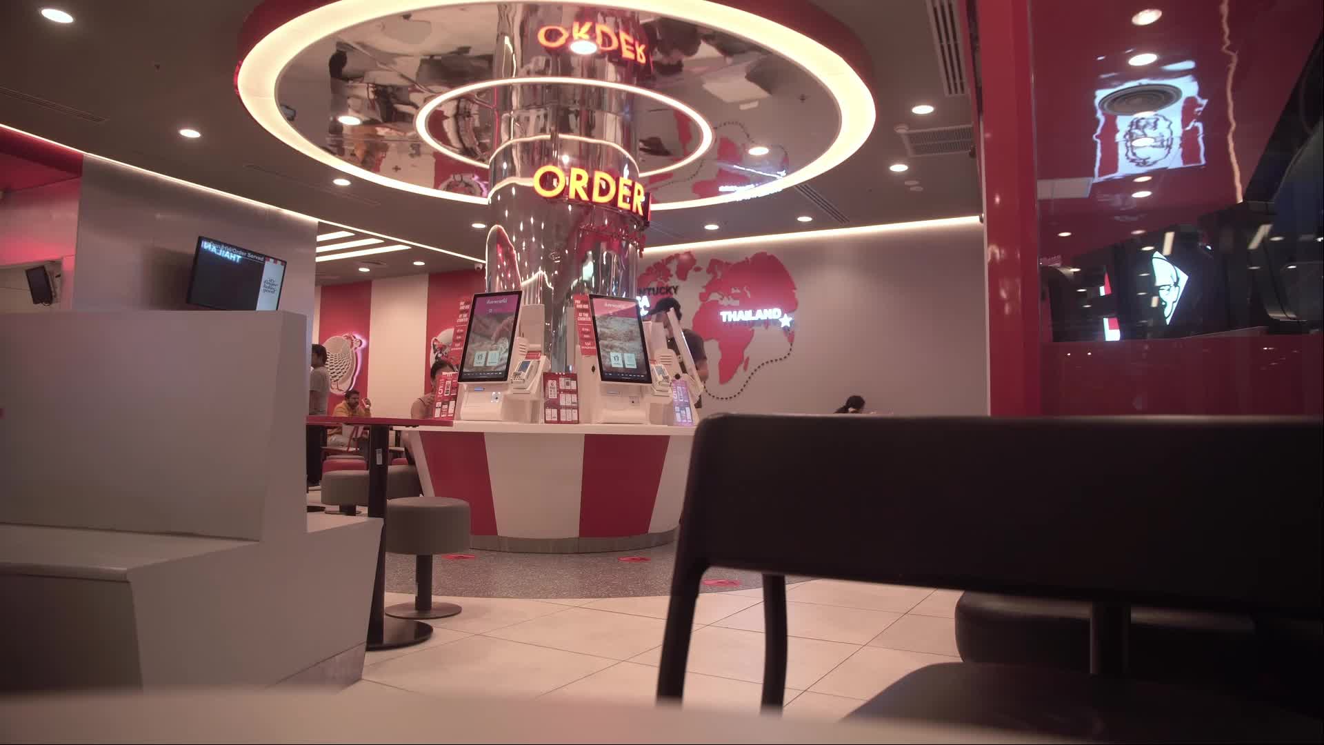 KFC in Thailand. 